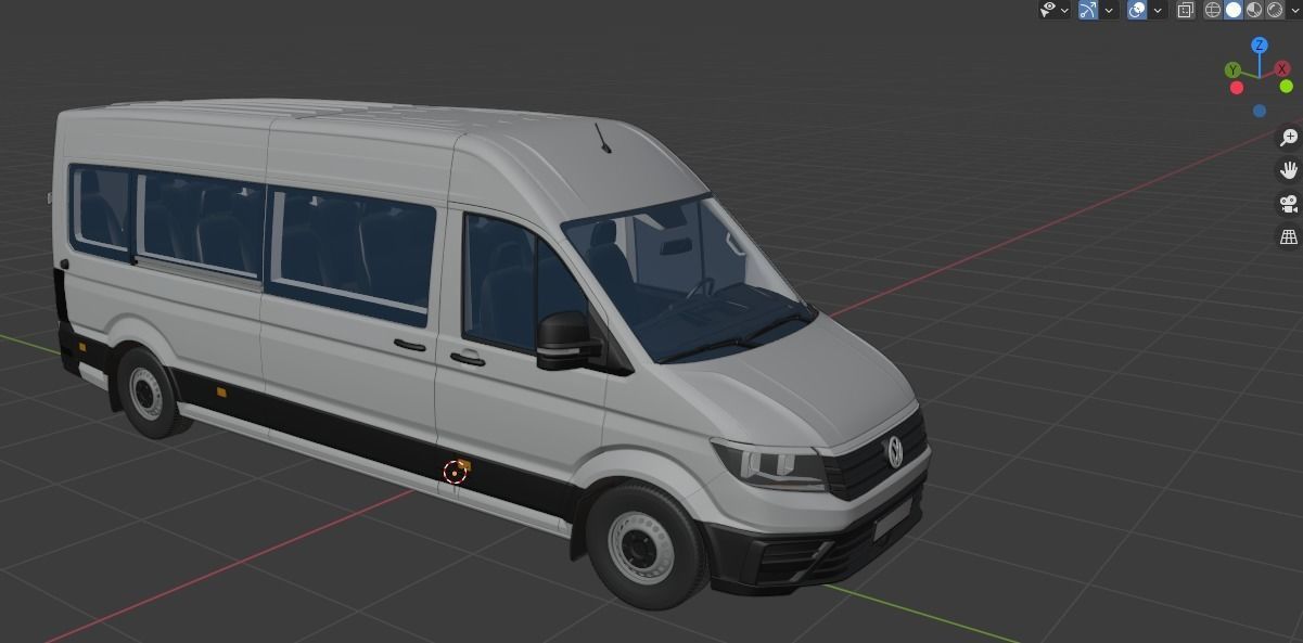 VW Crafter 2Gen L4H3 MiniBus 3D model_27