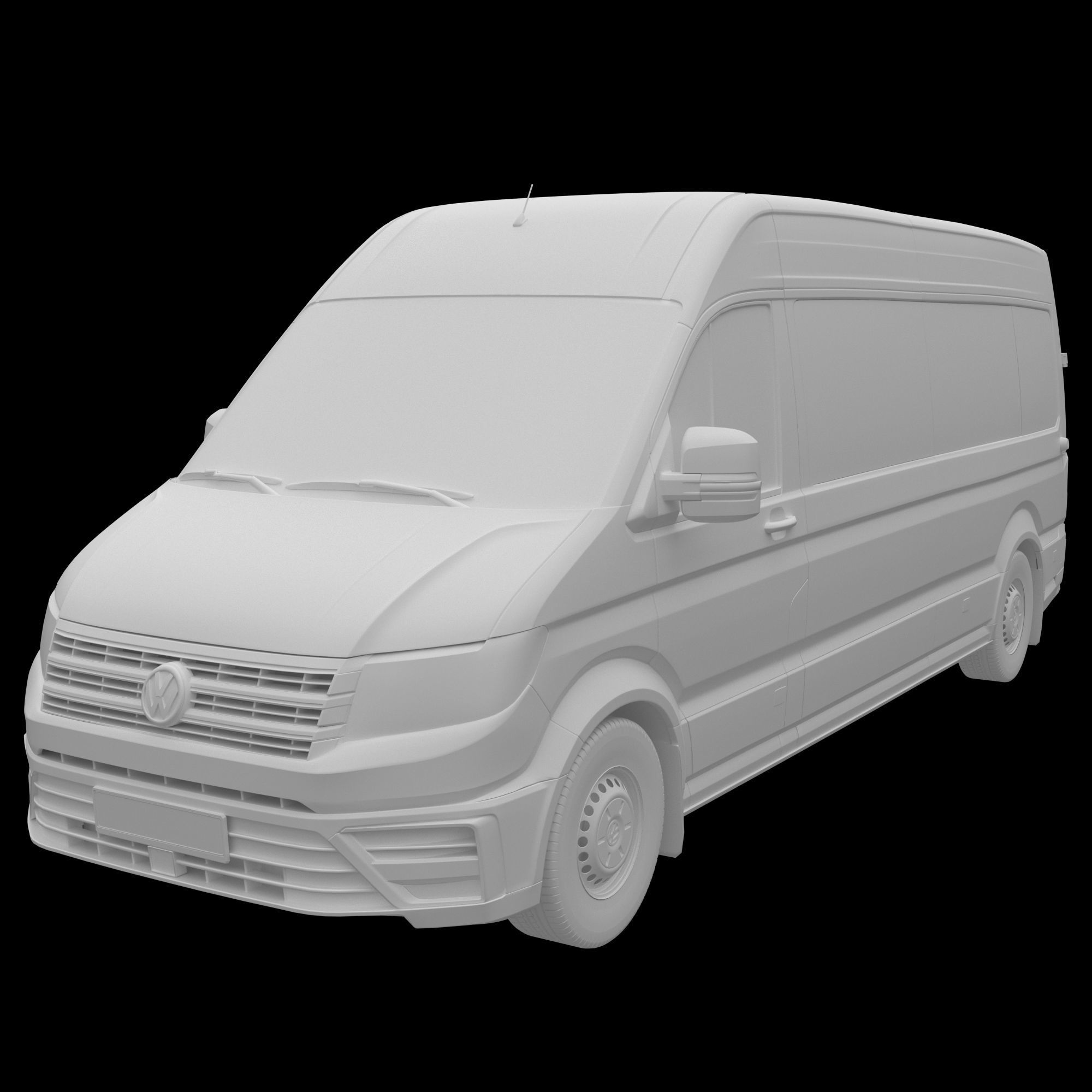 VW Crafter 2Gen L4H3 MiniBus 3D model_14
