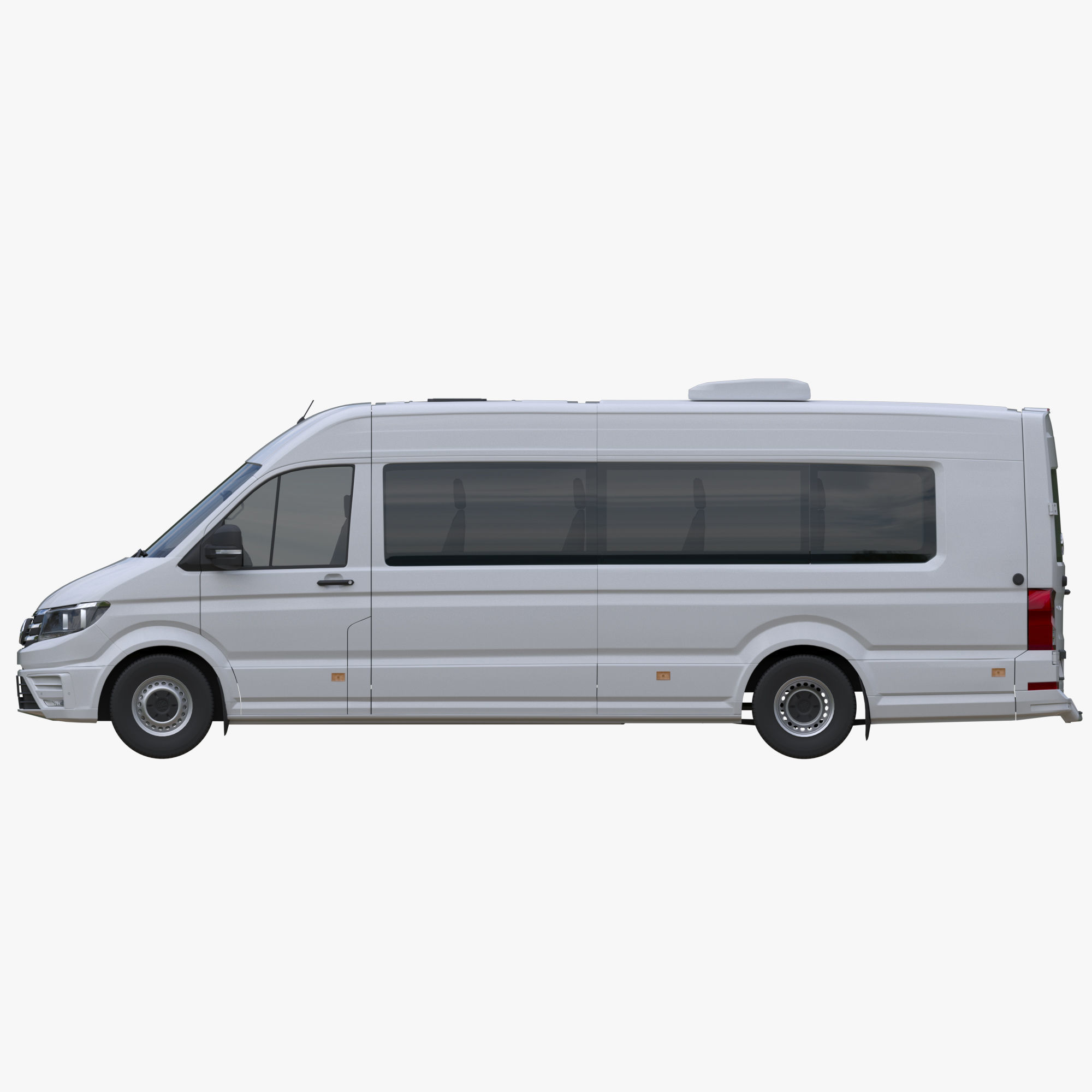 VW Crafter50 2Gen L5H3 MiniBus  3D model_12