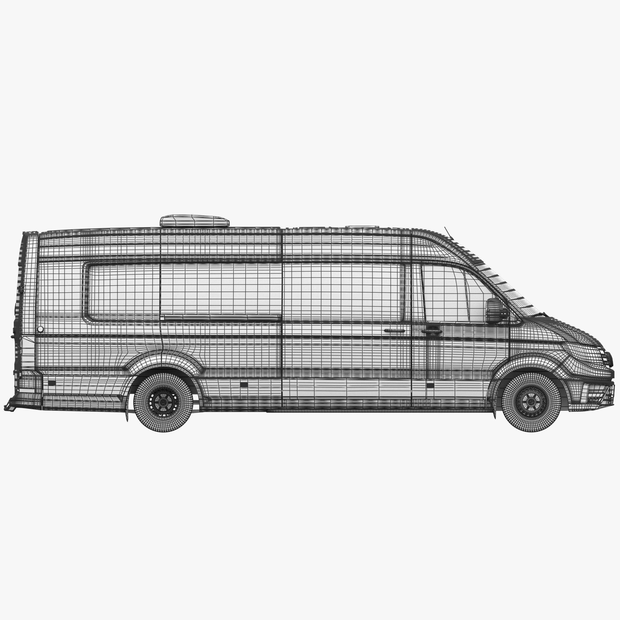 VW Crafter50 2Gen L5H3 MiniBus  3D model_21