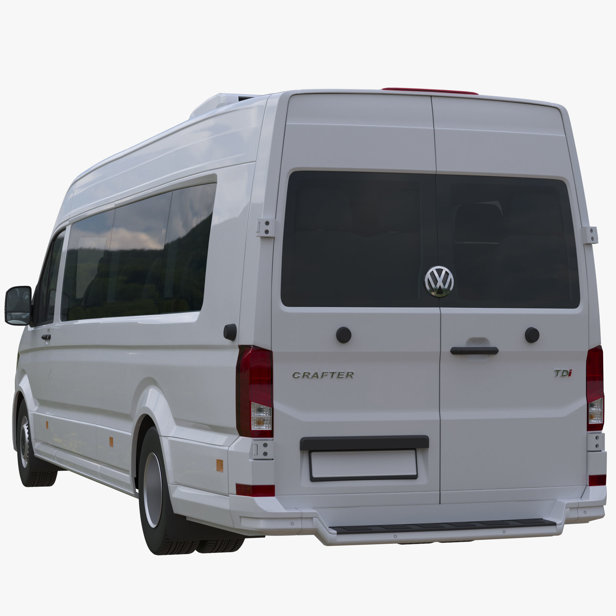 VW Crafter50 2Gen L5H3 MiniBus  3D model_6