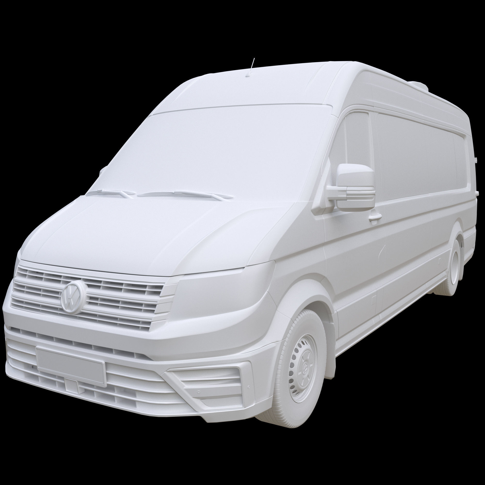 VW Crafter50 2Gen L5H3 MiniBus  3D model_14