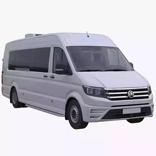 VW Crafter50 2Gen L5H3 MiniBus  3D model