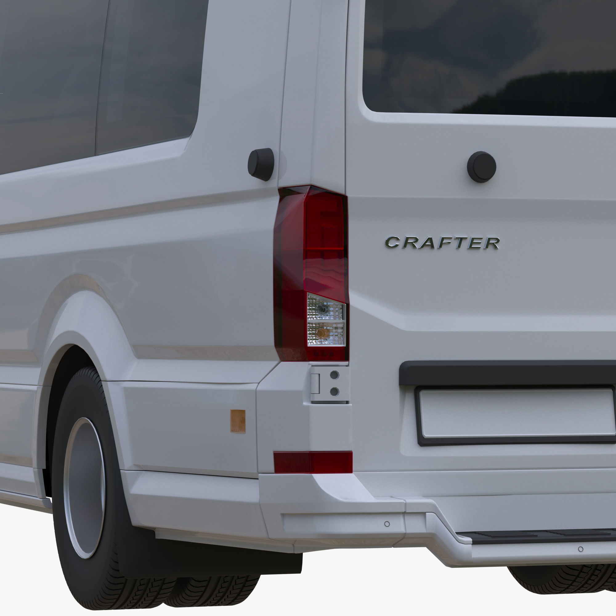 VW Crafter50 2Gen L5H3 MiniBus  3D model_8