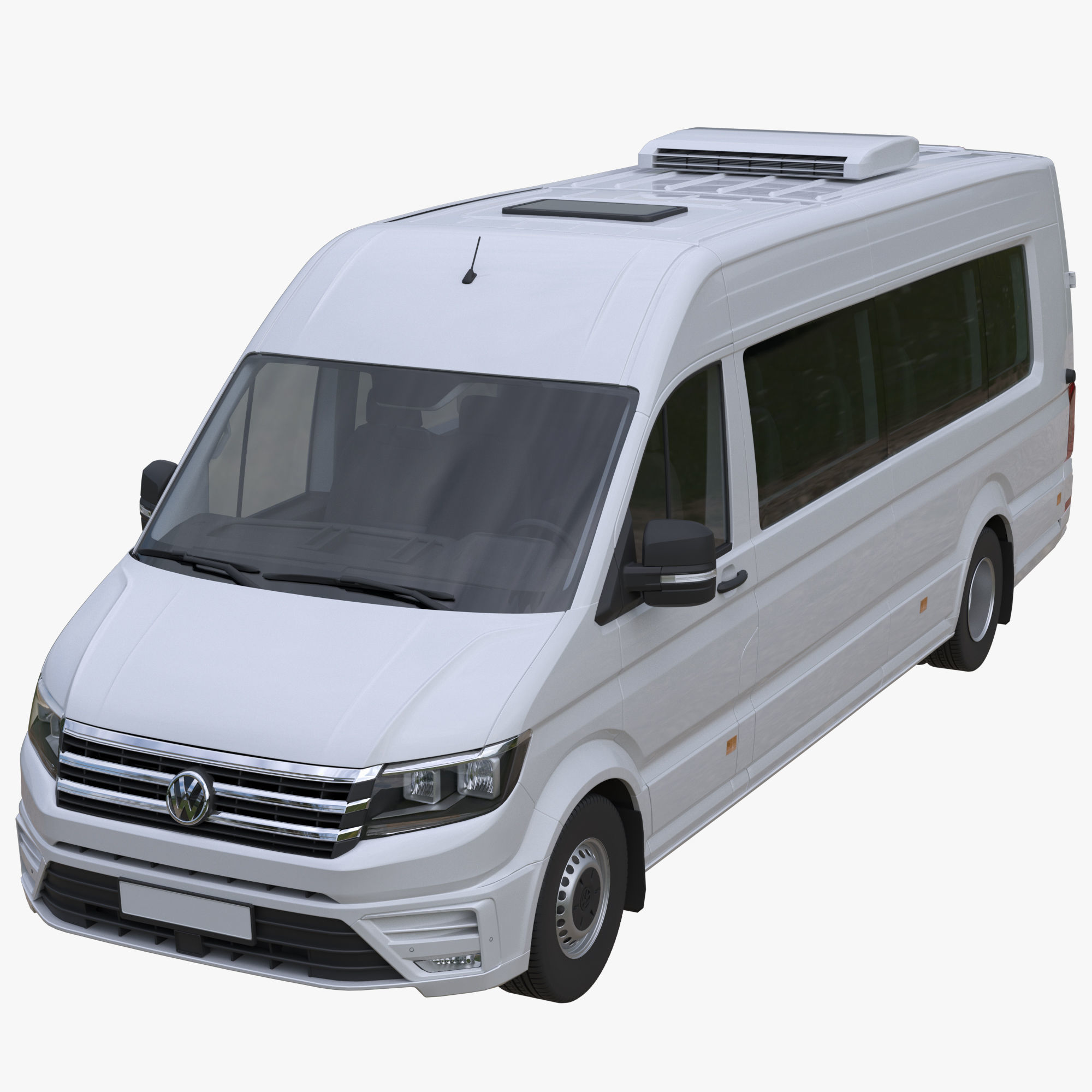 VW Crafter50 2Gen L5H3 MiniBus  3D model_2