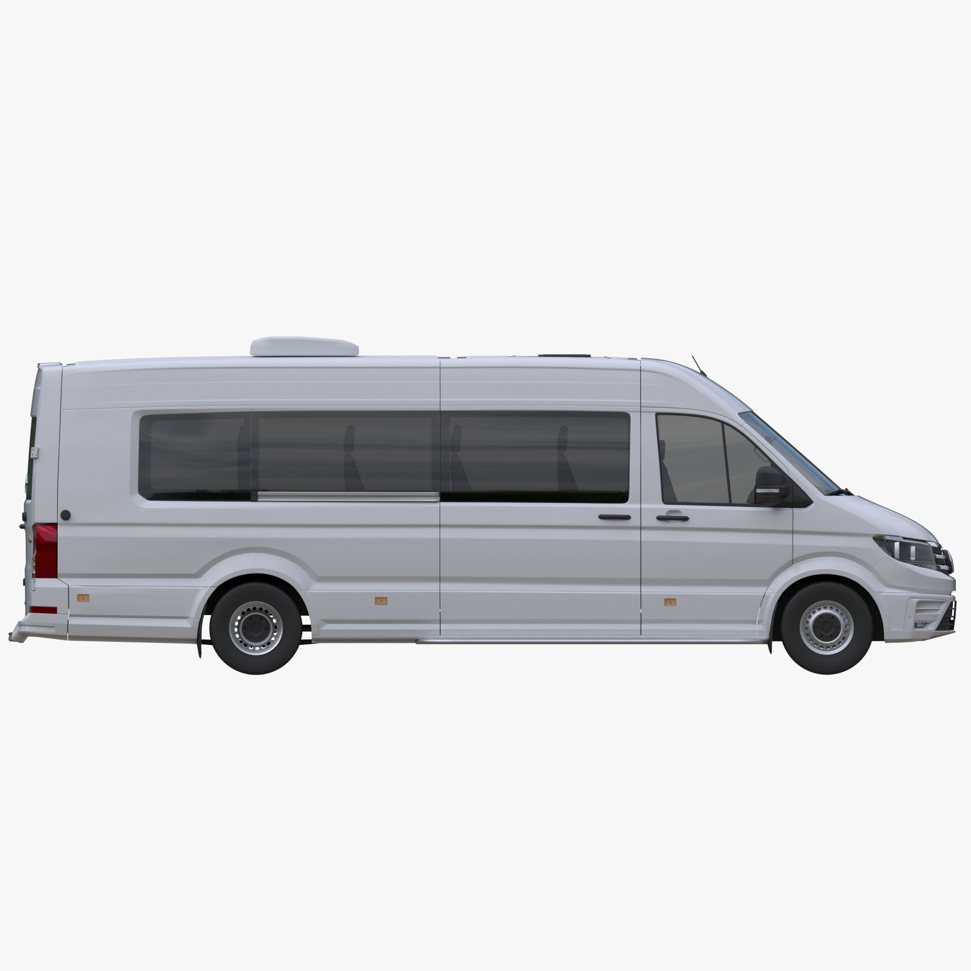 VW Crafter50 2Gen L5H3 MiniBus  3D model_11