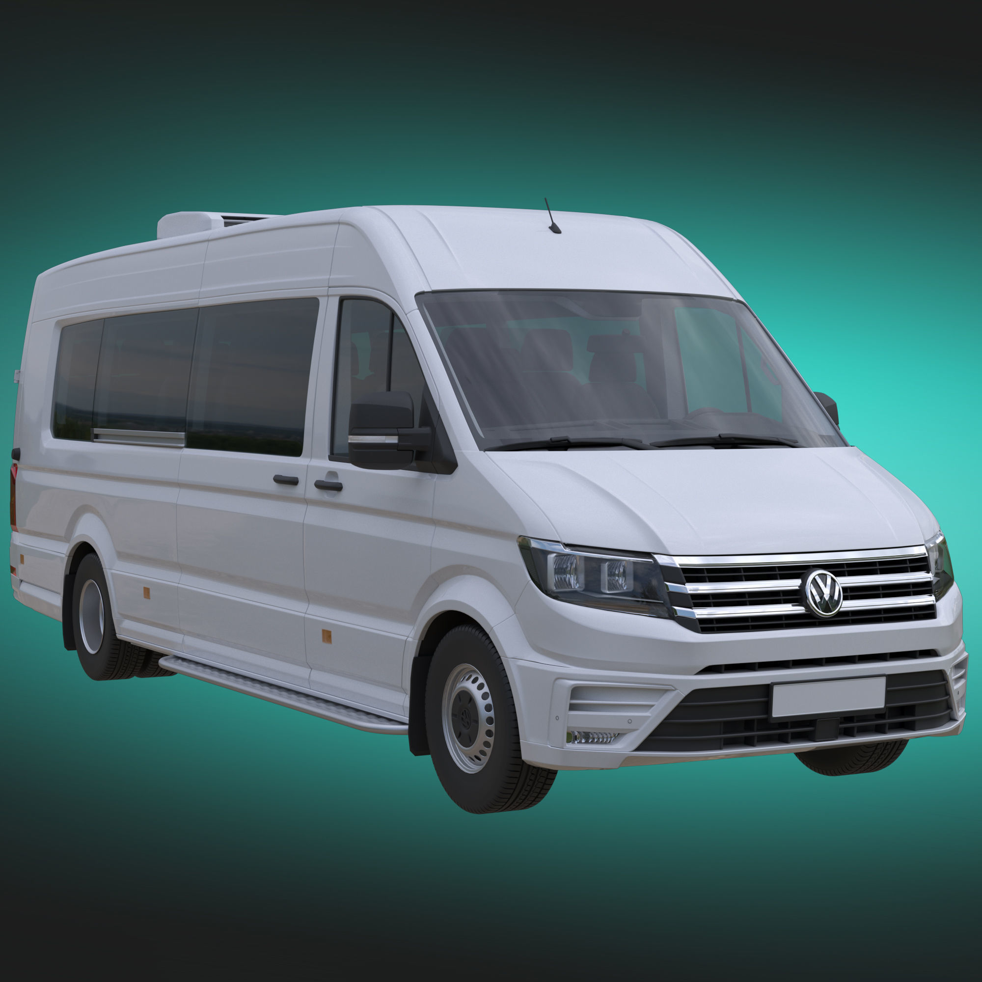 VW Crafter50 2Gen L5H3 MiniBus  3D model_1