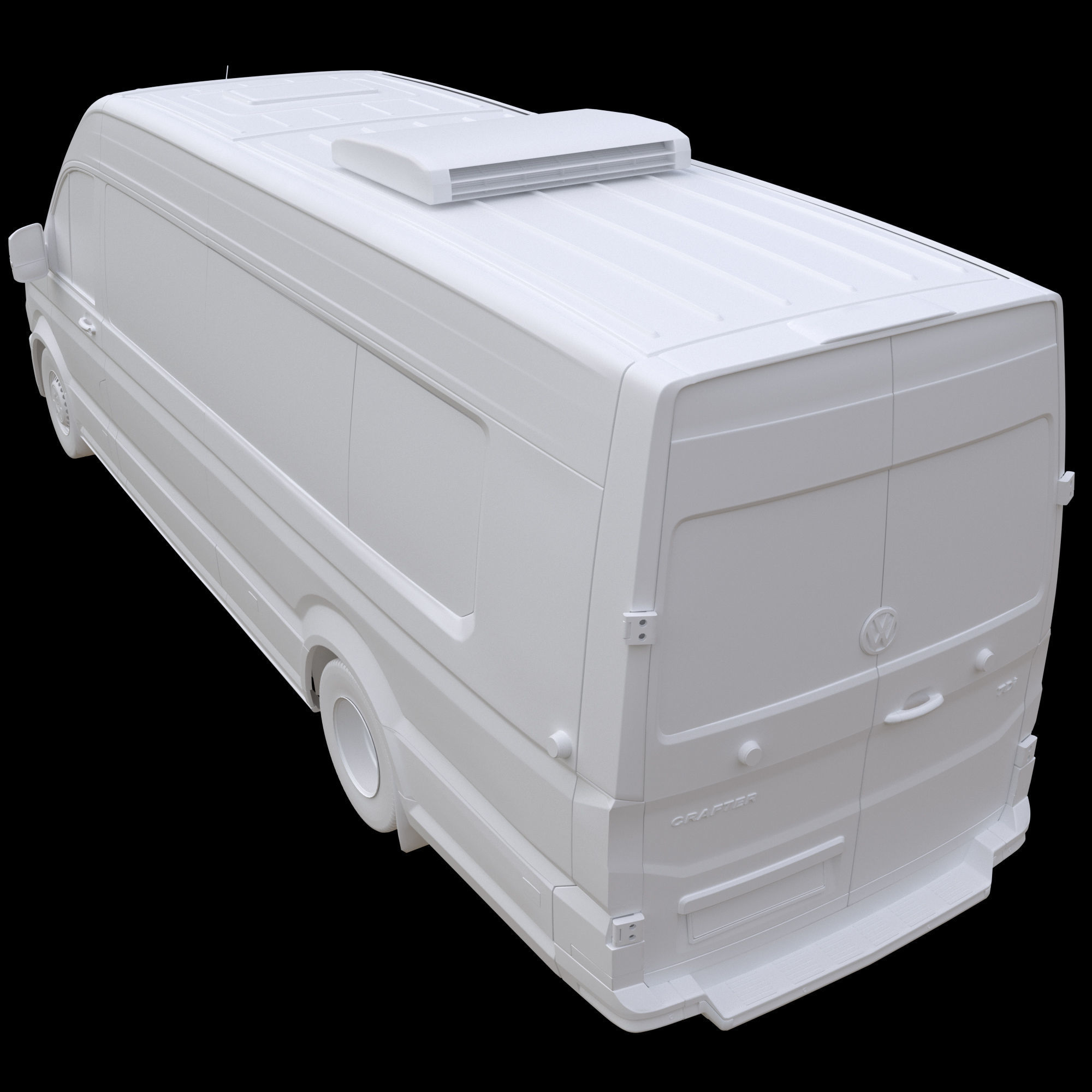 VW Crafter50 2Gen L5H3 MiniBus  3D model_15