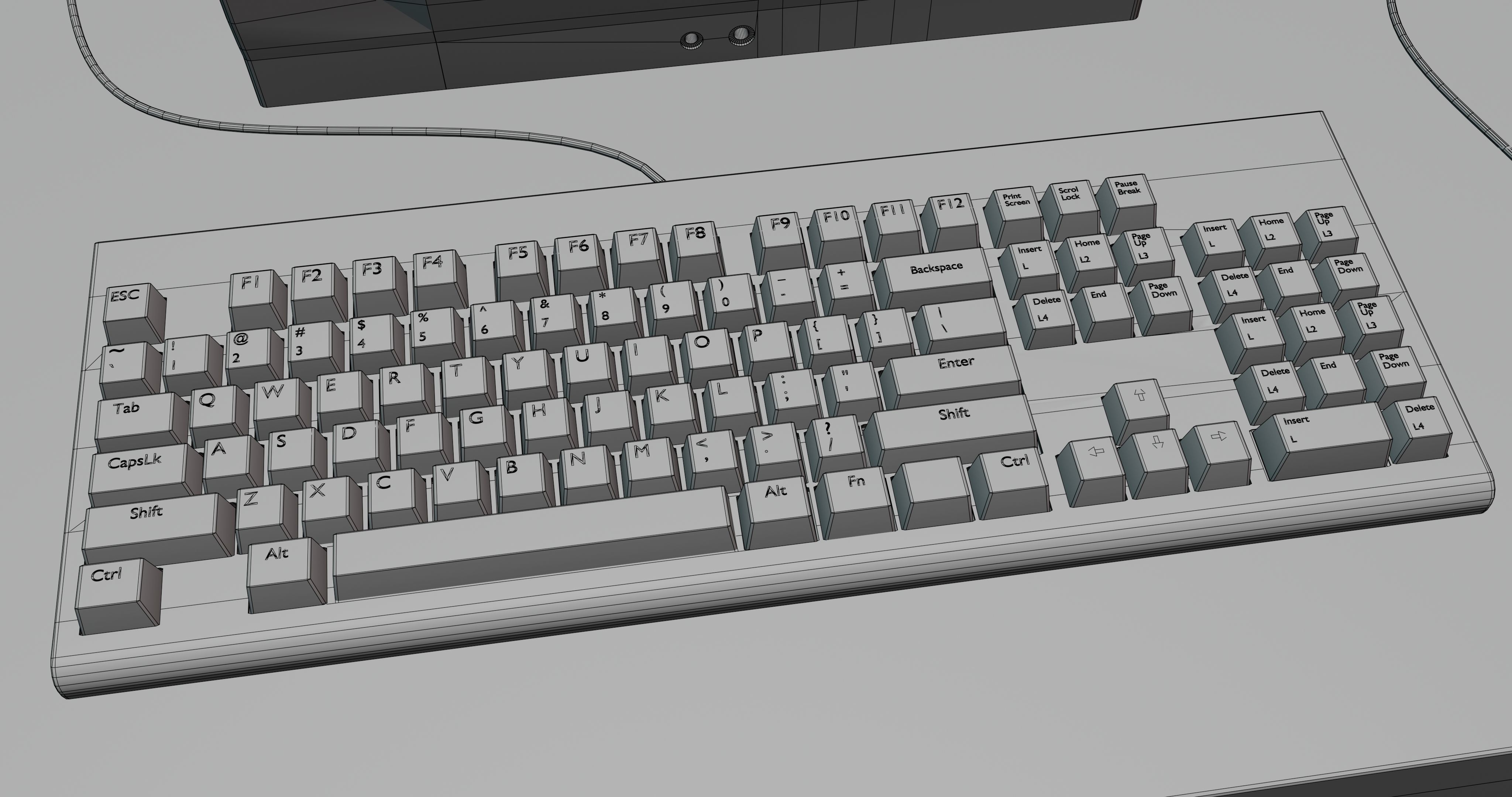 Abandoned Office Workplace 3d model 3D model_14