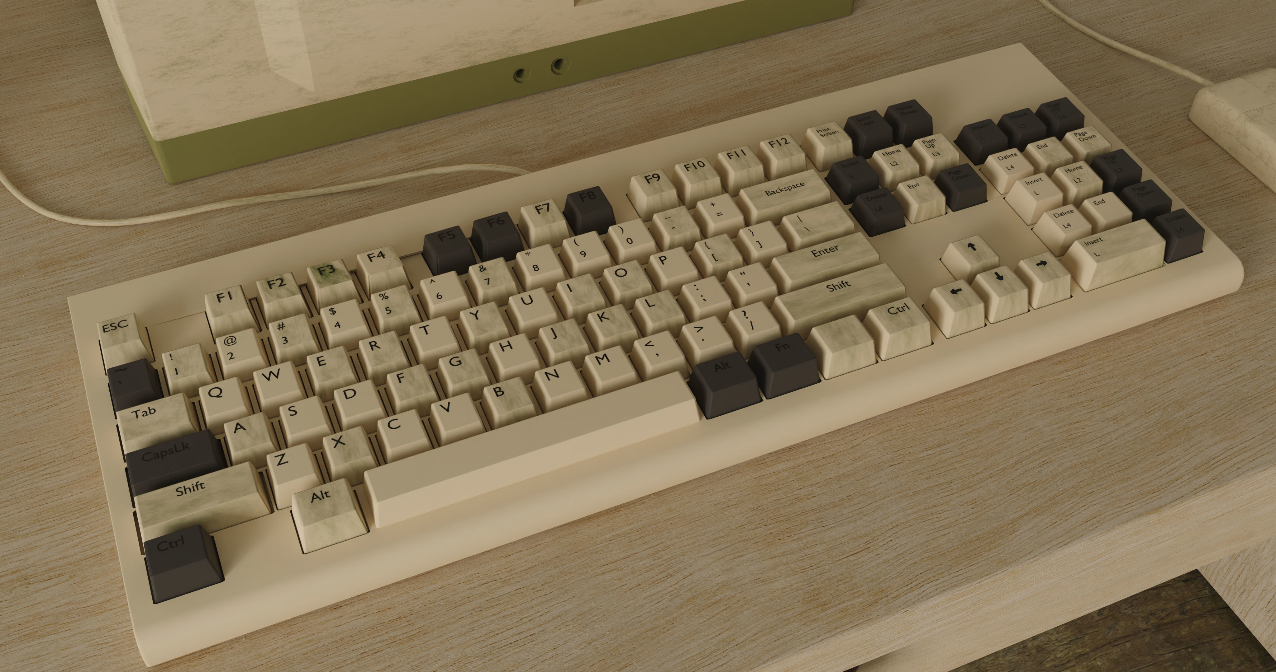 Abandoned Office Workplace 3d model 3D model_11