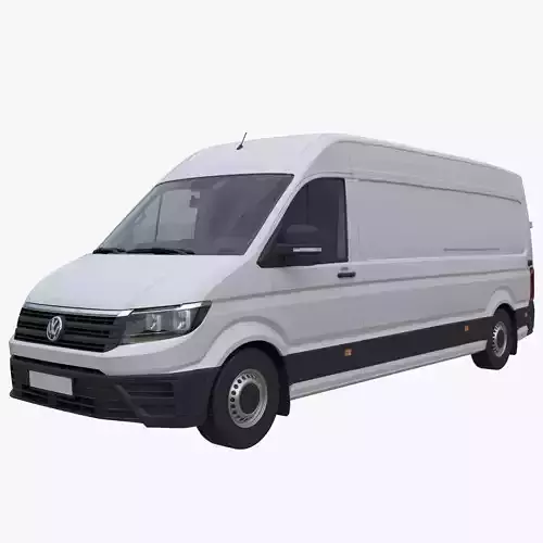 VW Crafter 2 PanelVan L4H3 3D model VW Crafter 2 PanelVan L4H3 3D model