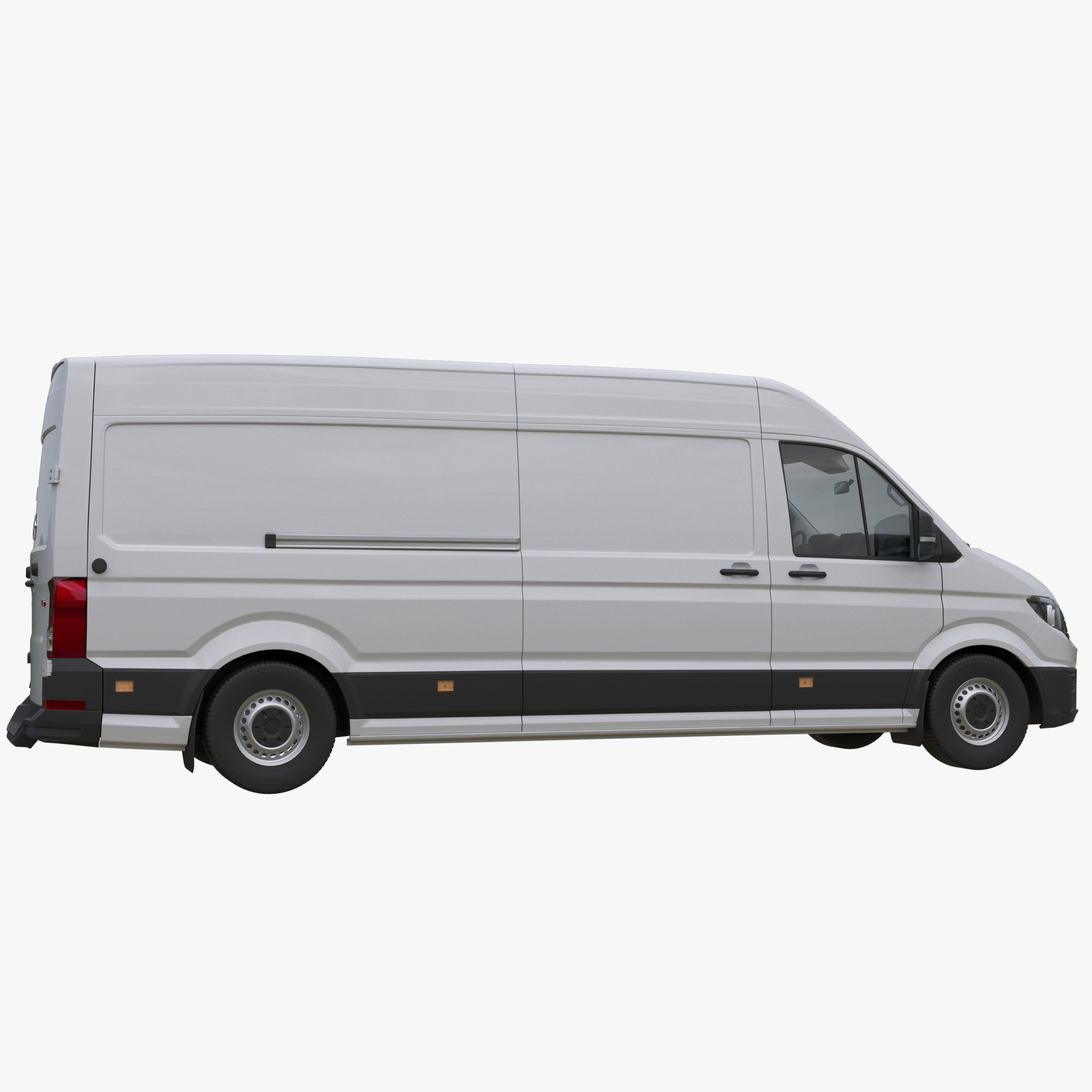 VW Crafter 2 PanelVan L4H3 3D model_4