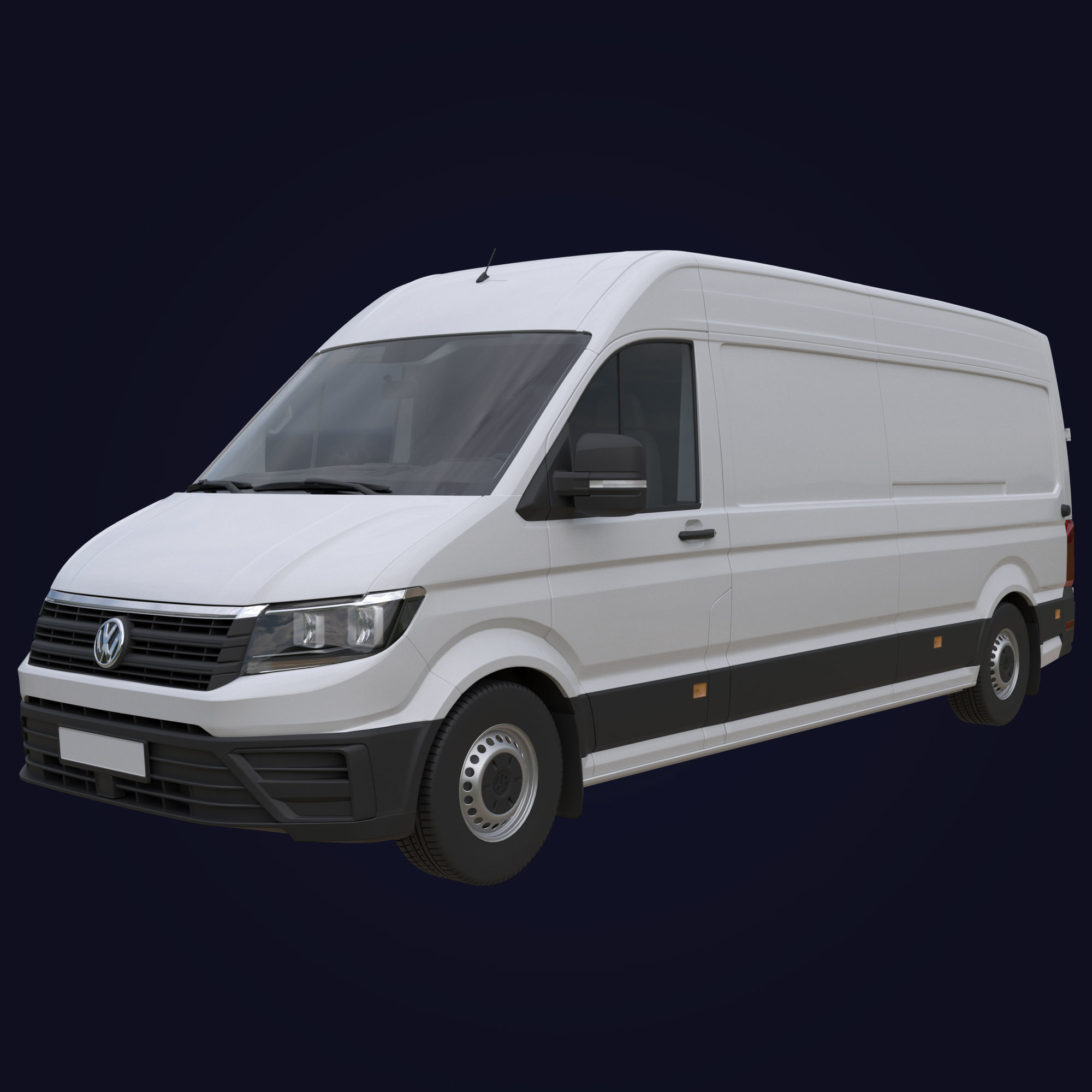 VW Crafter 2 PanelVan L4H3 3D model_1