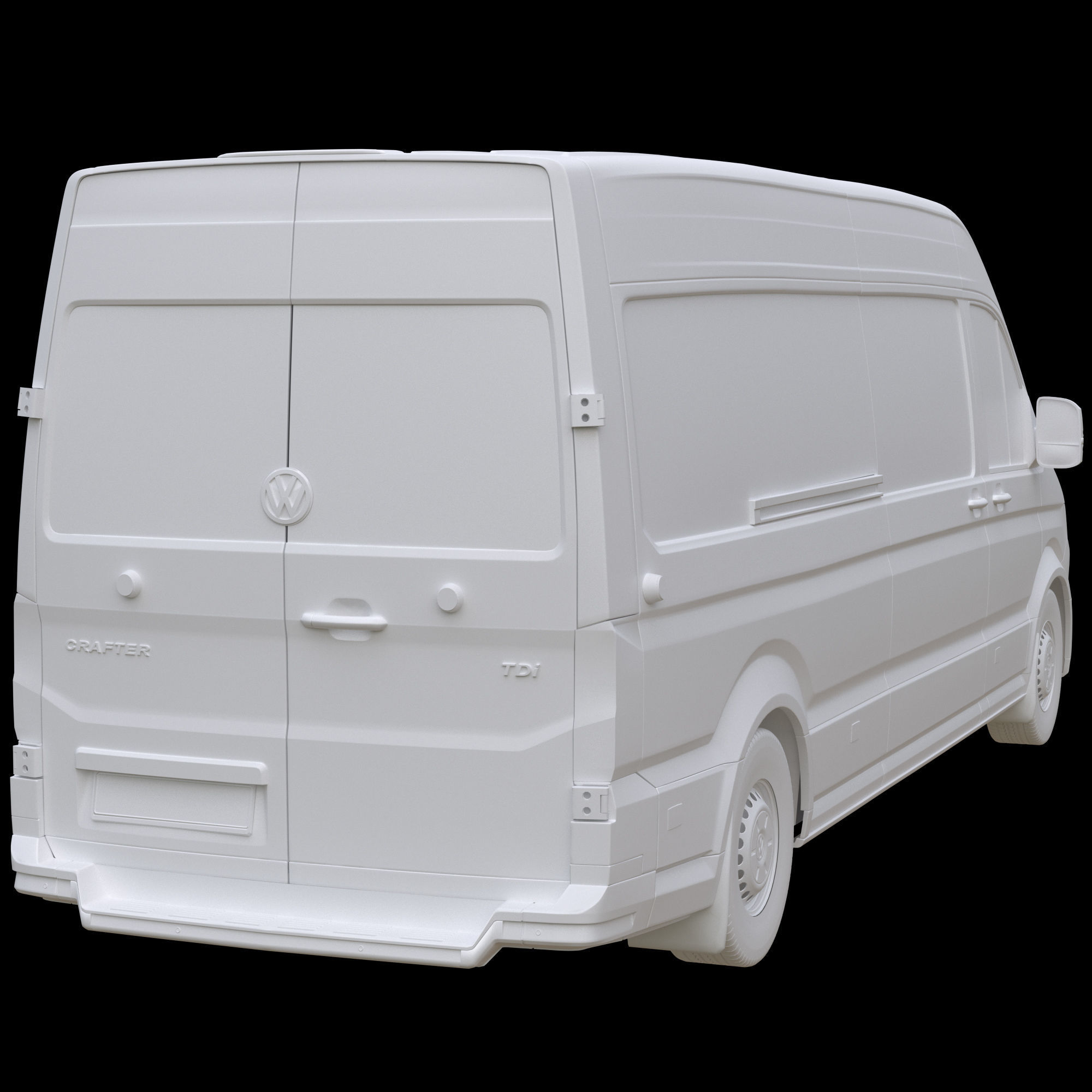VW Crafter 2 PanelVan L4H3 3D model_16