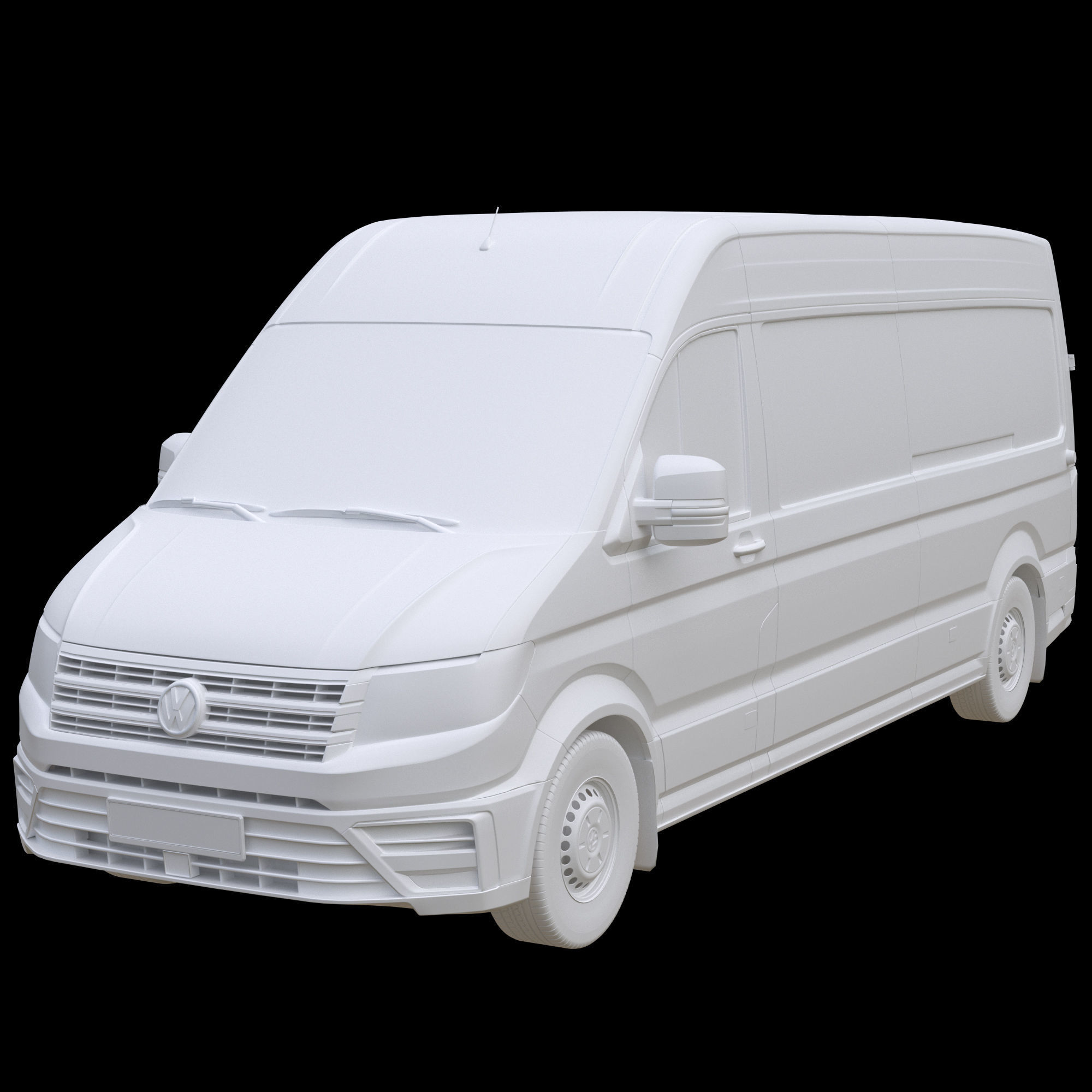 VW Crafter 2 PanelVan L4H3 3D model_15
