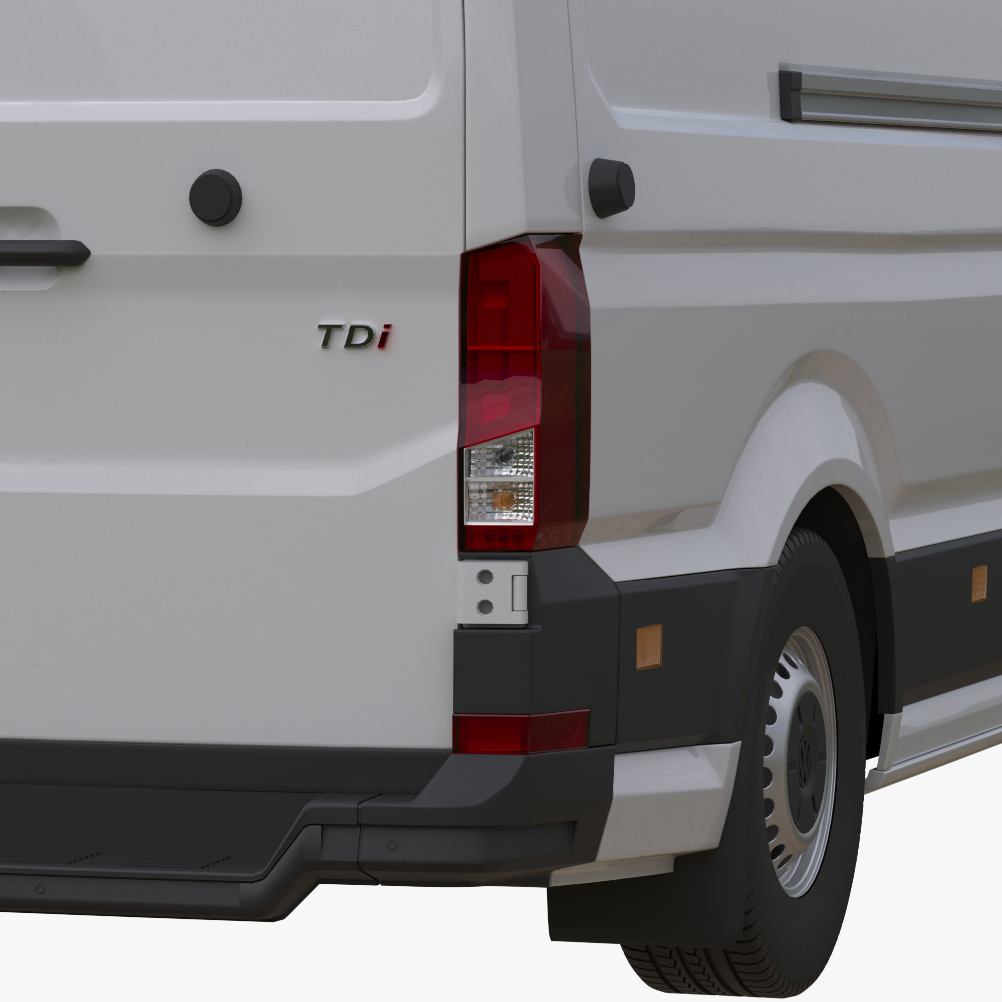 VW Crafter 2 PanelVan L4H3 3D model_7