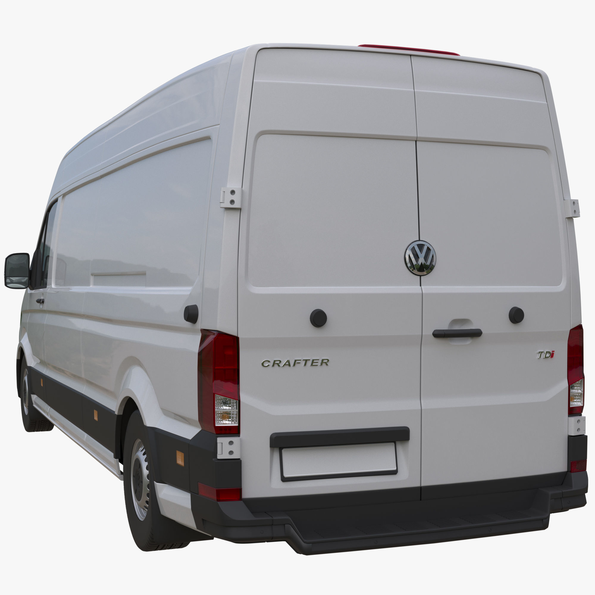 VW Crafter 2 PanelVan L4H3 3D model_3