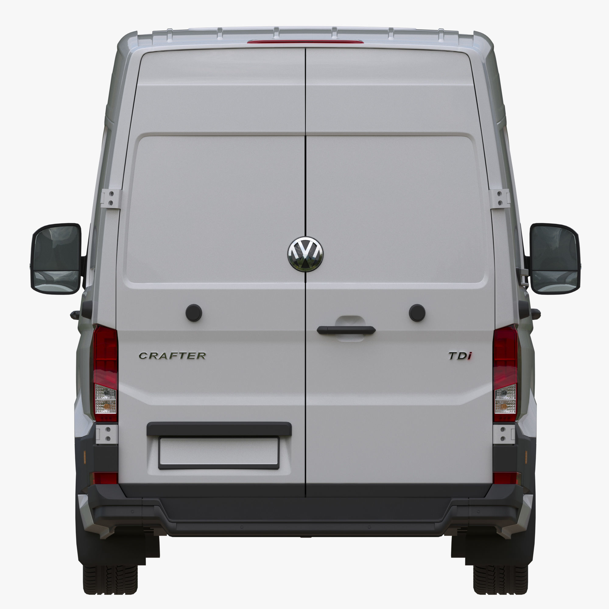 VW Crafter 2 Panel Van 3D model_12