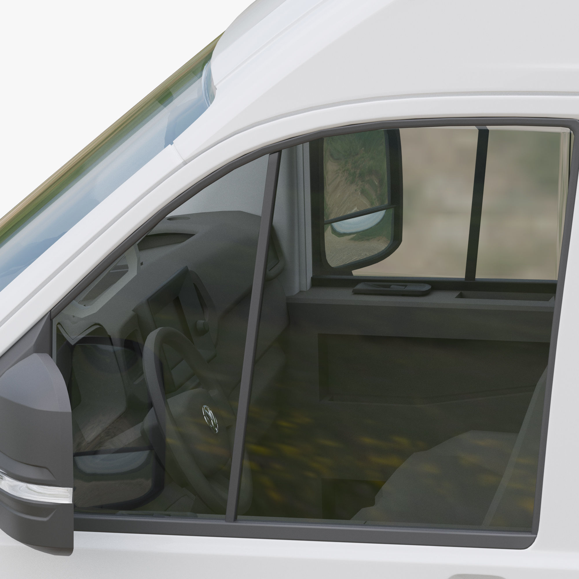 VW Crafter 2 Panel Van 3D model_10