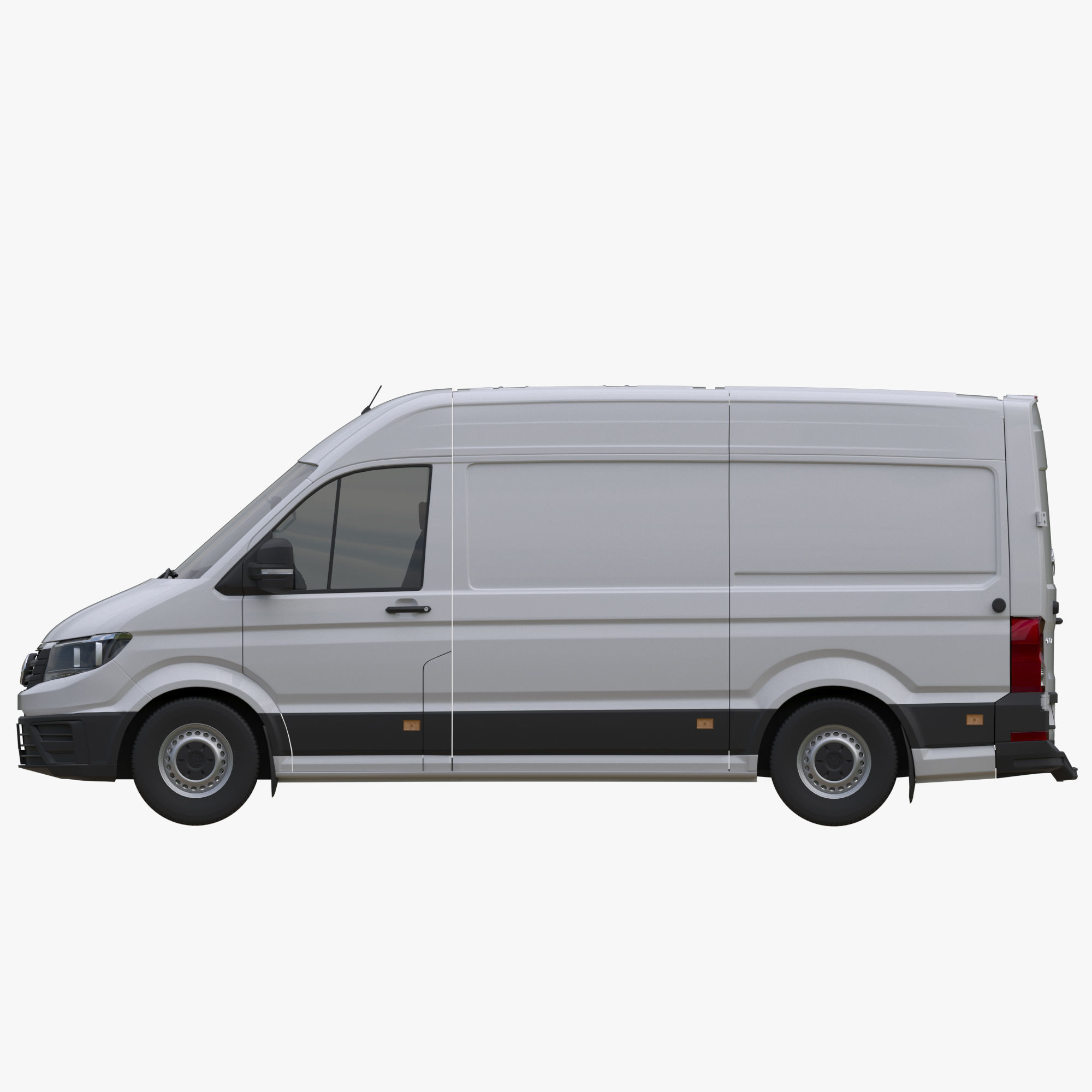 VW Crafter 2 Panel Van 3D model_14