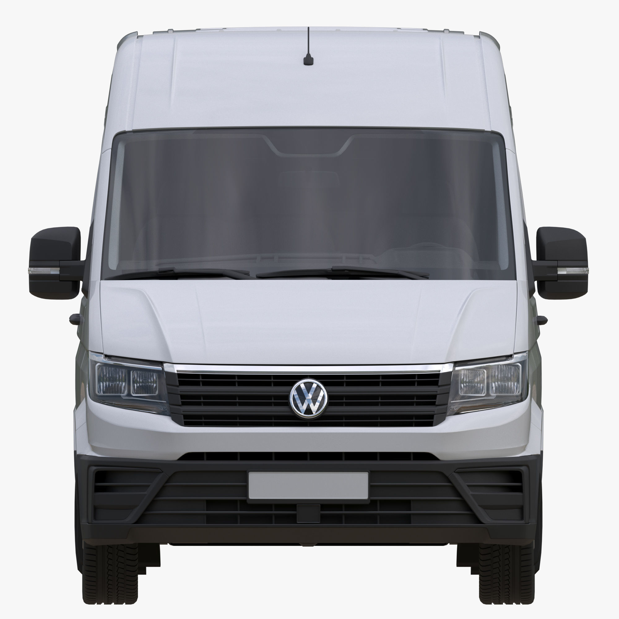 VW Crafter 2 Panel Van 3D model_11