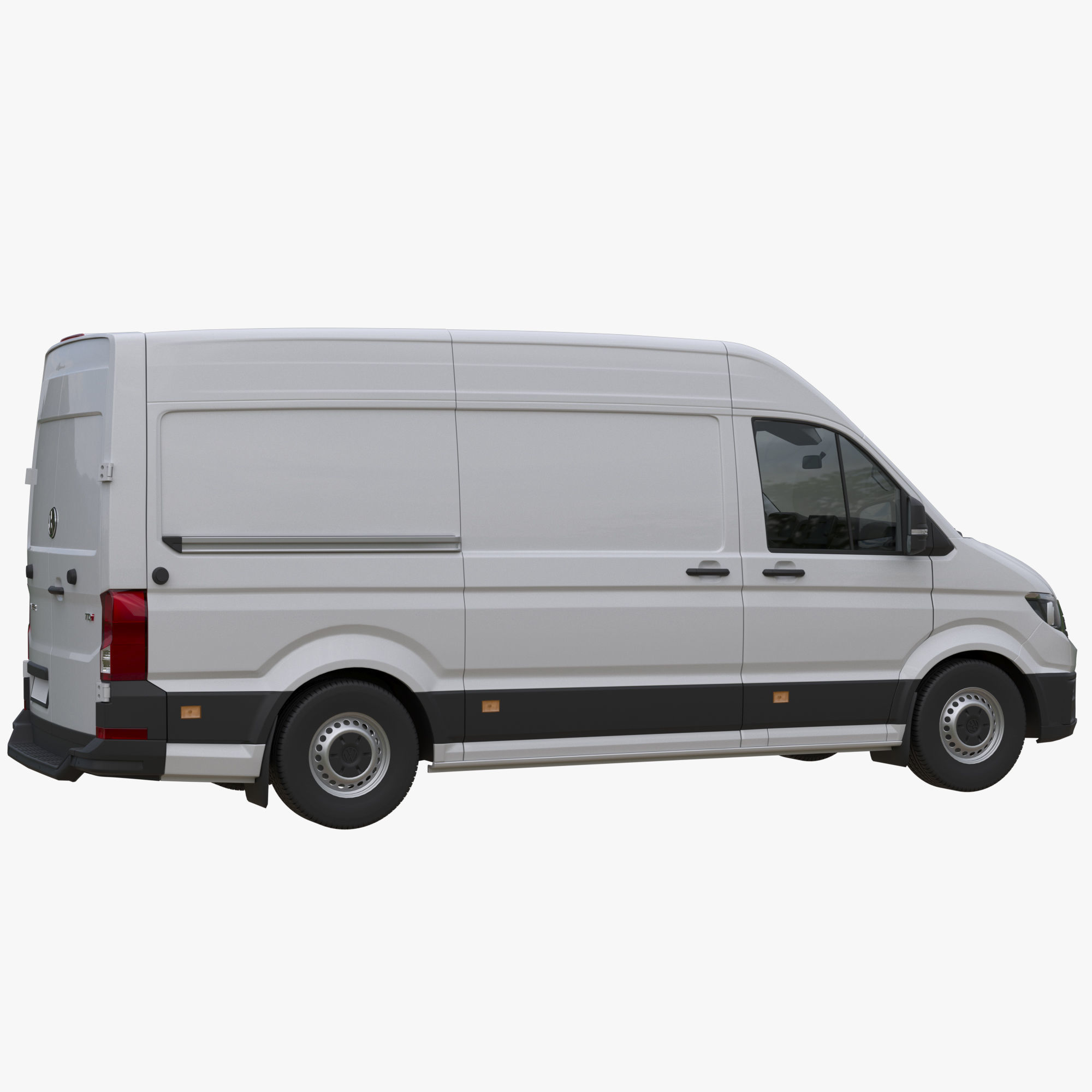 VW Crafter 2 Panel Van 3D model_5