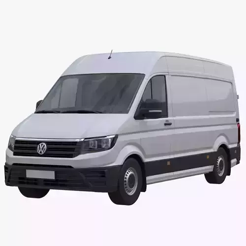 VW Crafter 2 Panel Van 3D model VW Crafter 2 Panel Van 3D model
