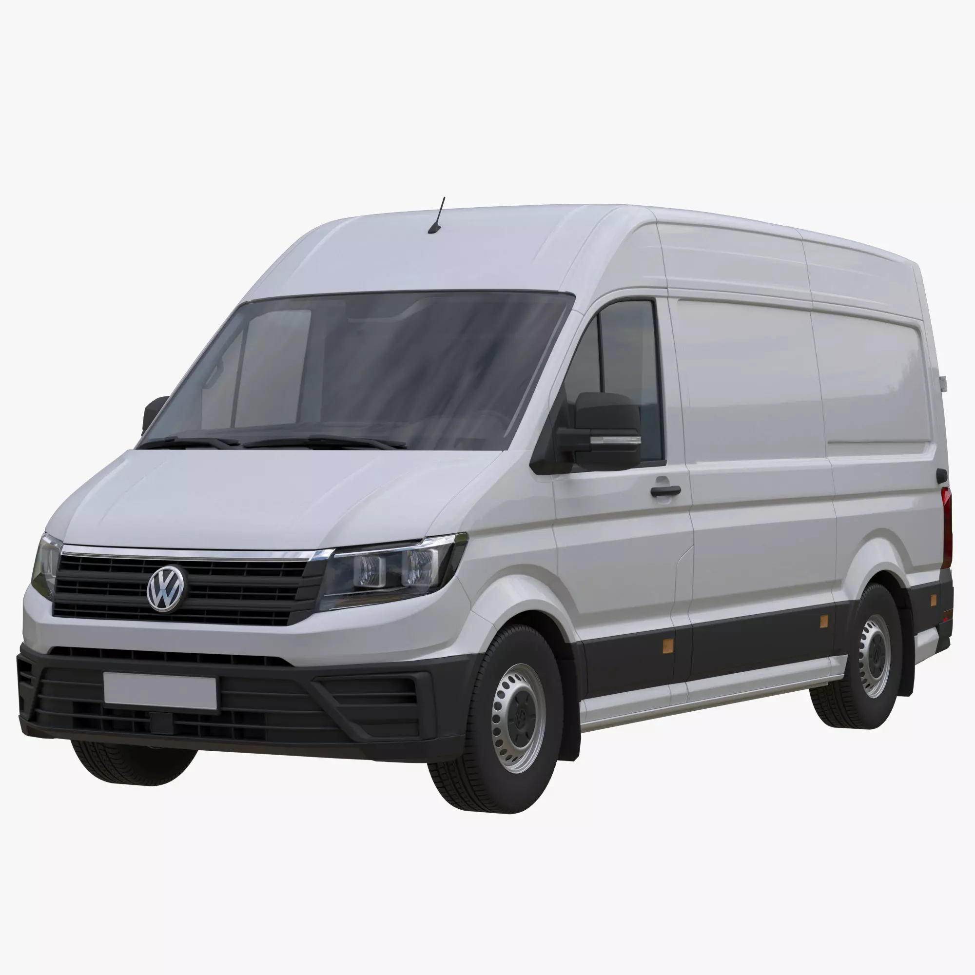 VW Crafter 2 Panel Van 3D model_0