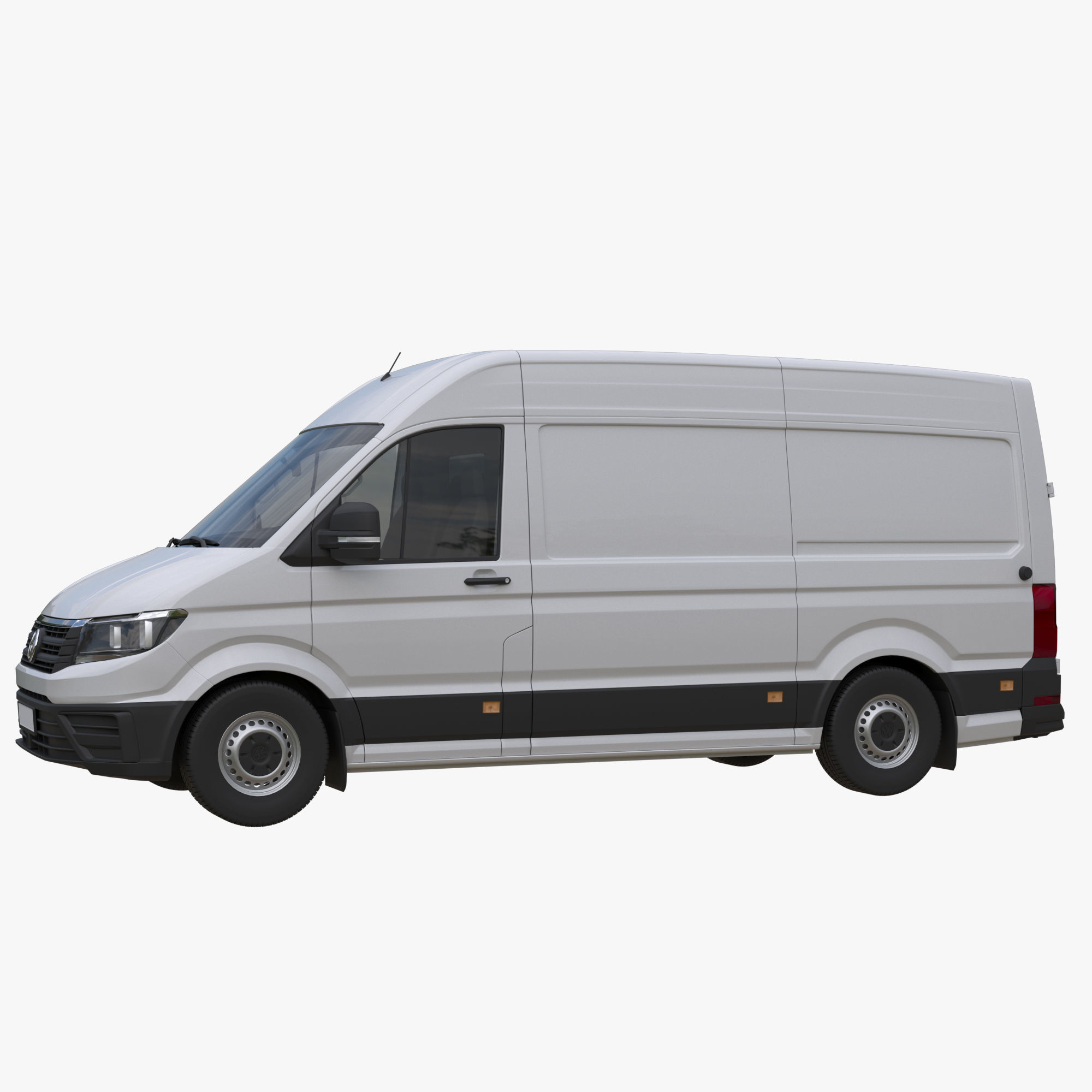 VW Crafter 2 Panel Van 3D model_7