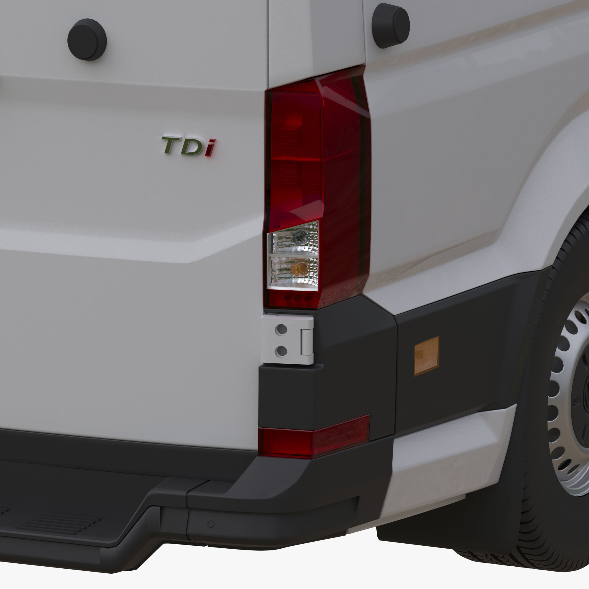 VW Crafter 2 Panel Van 3D model_8