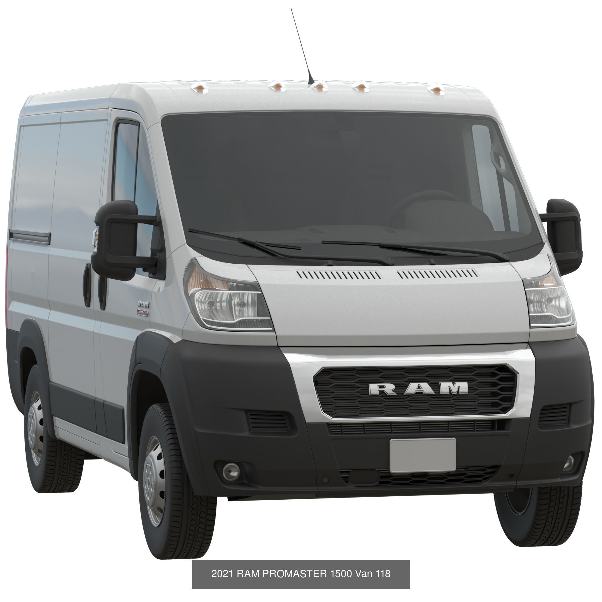 RAM PROMASTER 1500 2500 3500 3D Model Collection_8