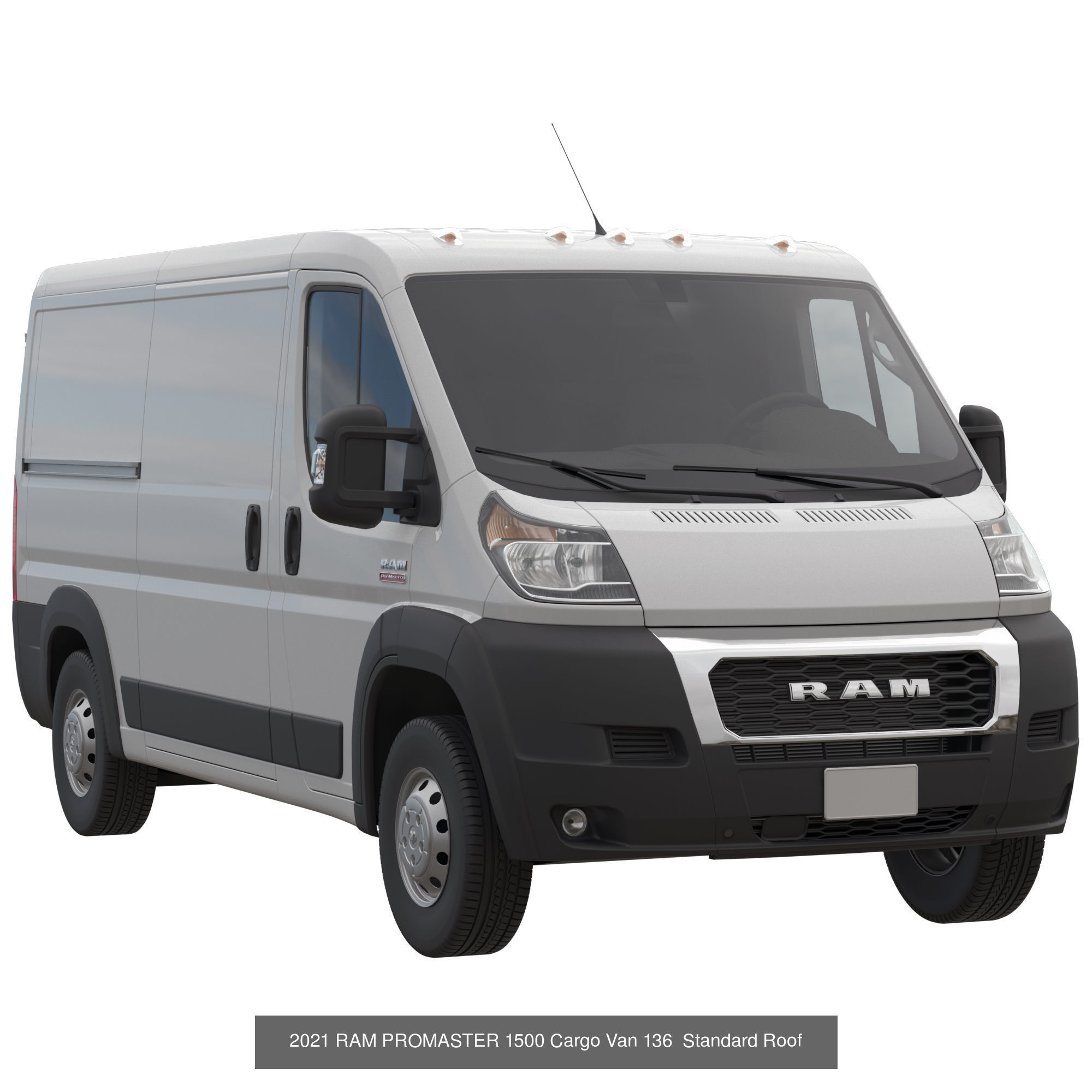 RAM PROMASTER 1500 2500 3500 3D Model Collection_10
