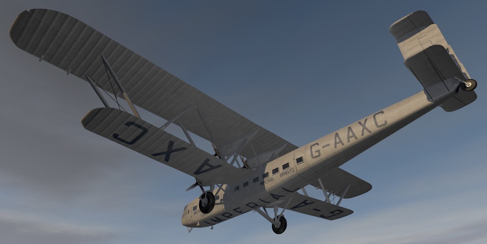 Handley Page HP-42 3D model_12