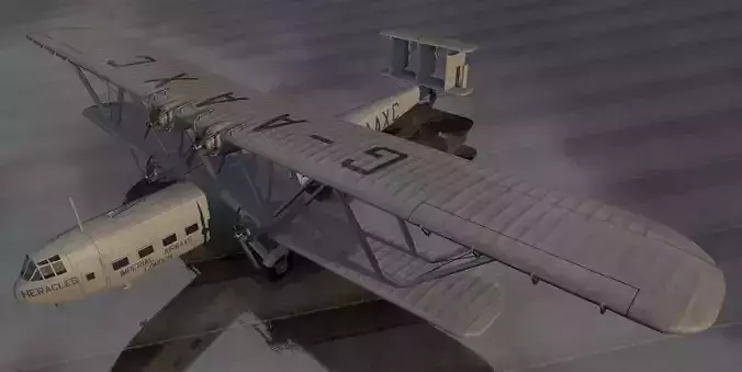 Handley Page HP-42 3D model