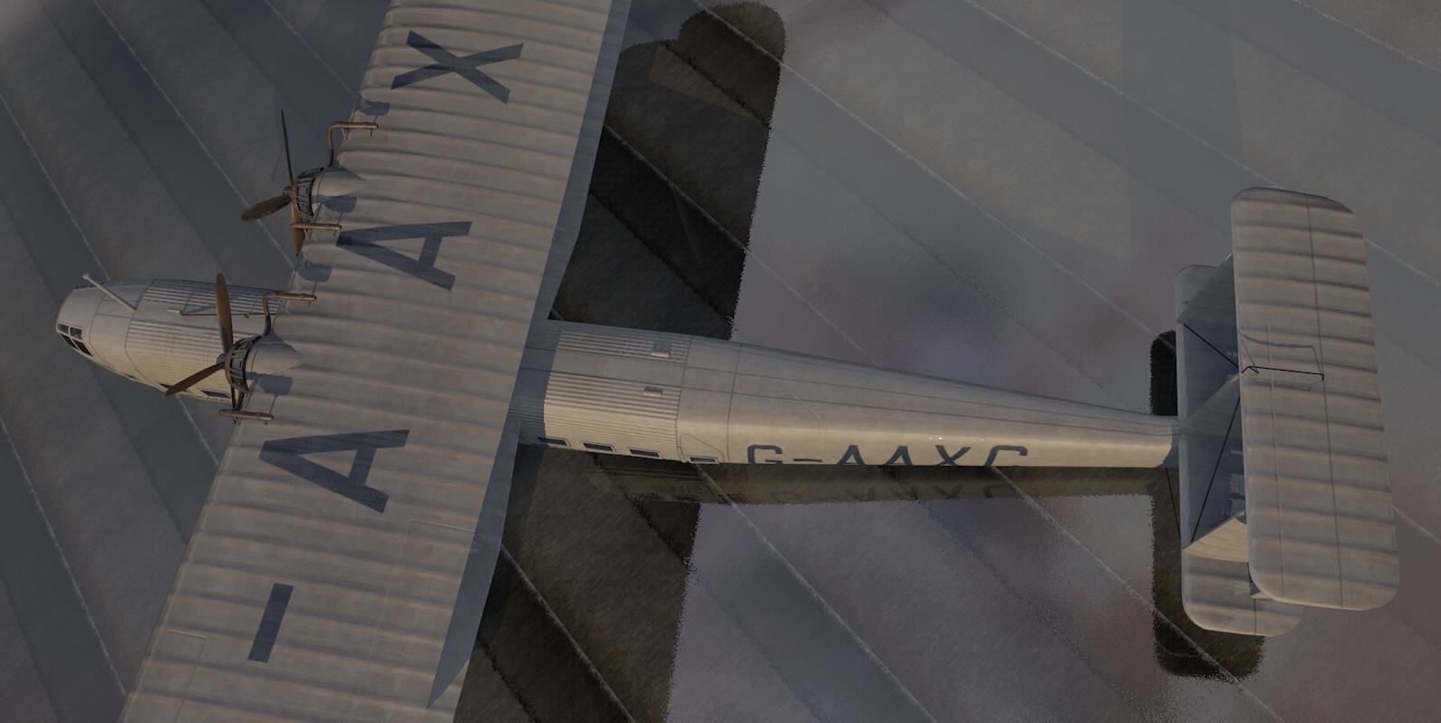 Handley Page HP-42 3D model_5