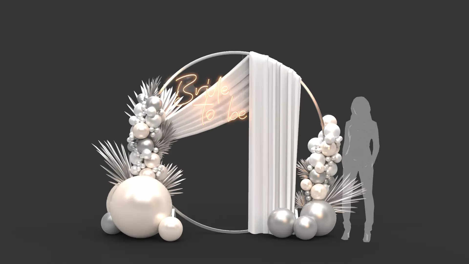 Balloon Arch 4 3D model