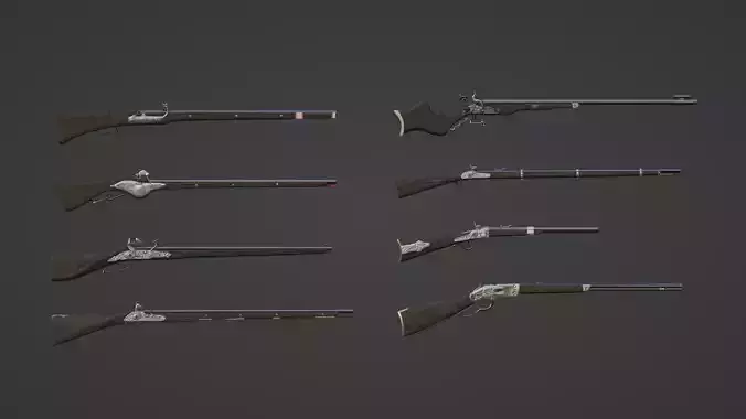 Old Rifle Collection 
