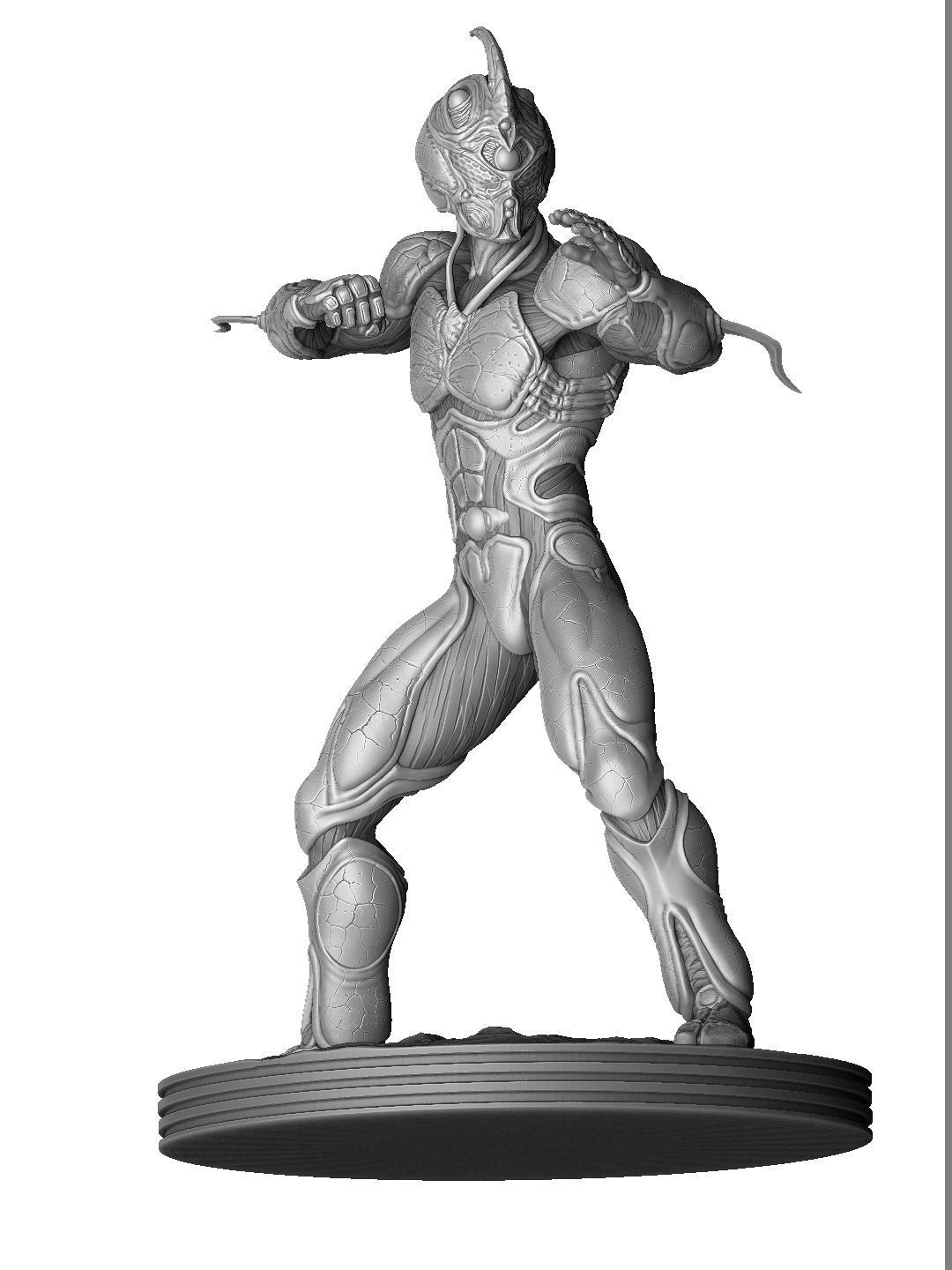 GUYVER for 3D print STL 3D print model_24