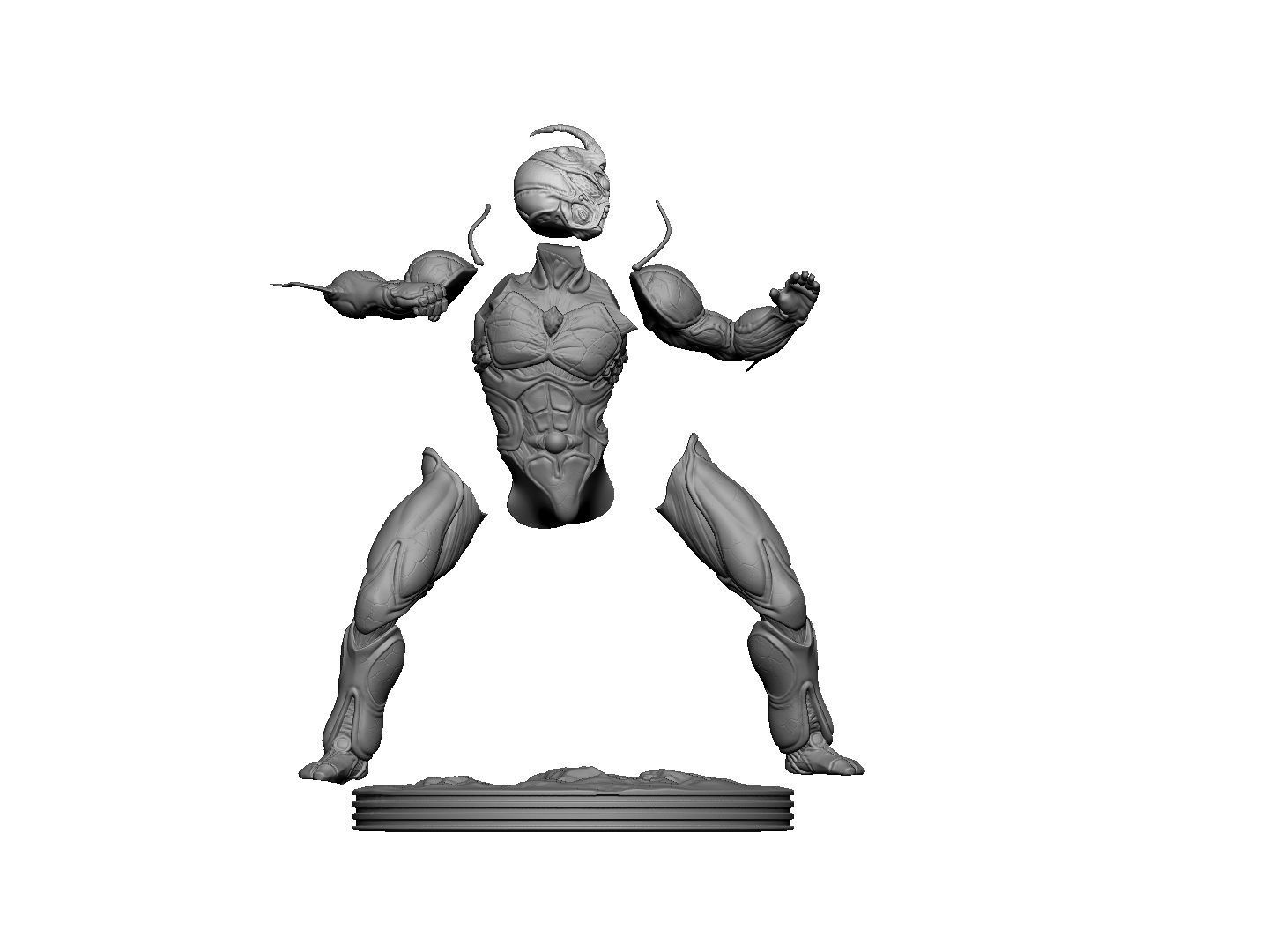 GUYVER for 3D print STL 3D print model_31