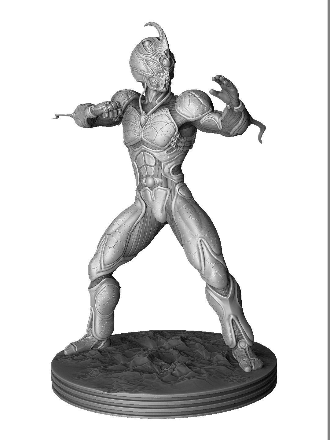 GUYVER for 3D print STL 3D print model_26