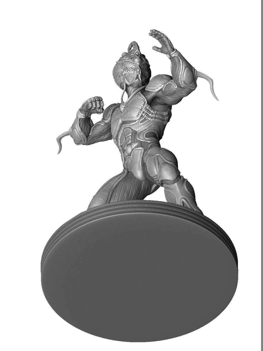 GUYVER for 3D print STL 3D print model_21
