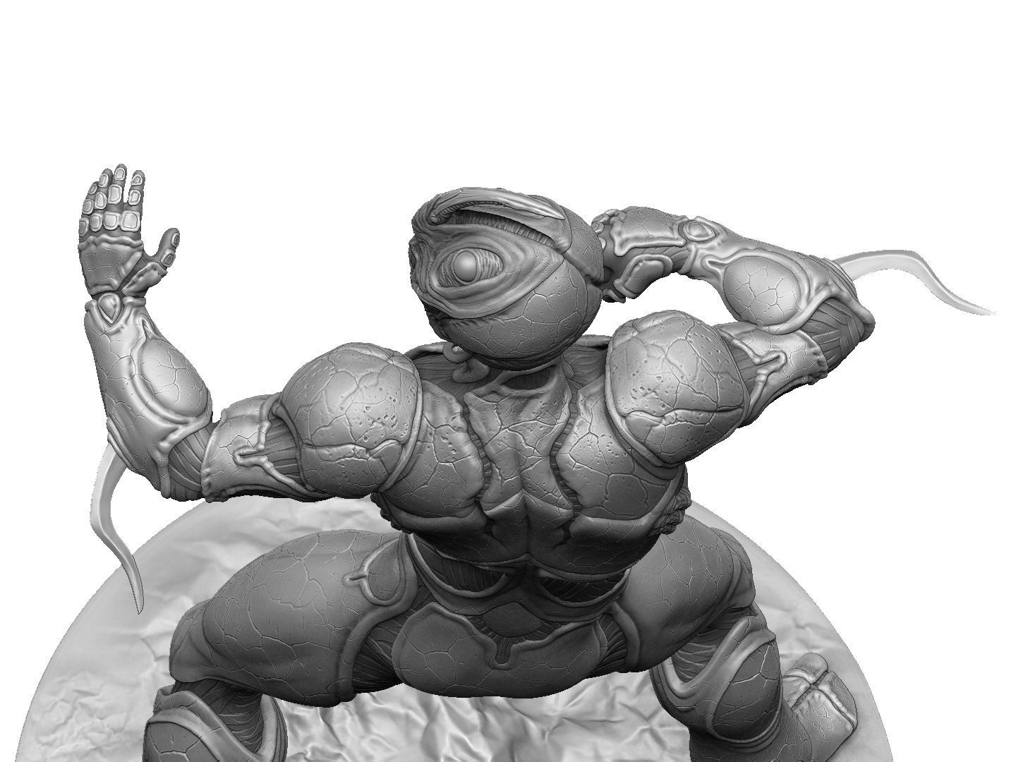 GUYVER for 3D print STL 3D print model_13