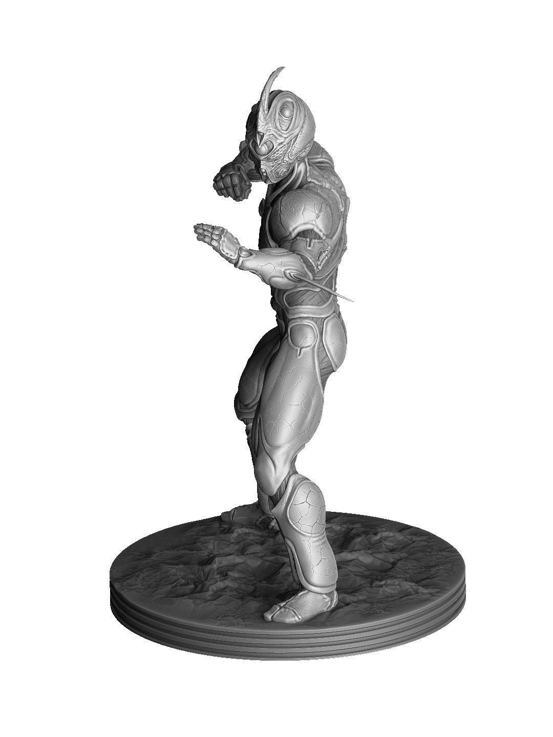 GUYVER for 3D print STL 3D print model_25
