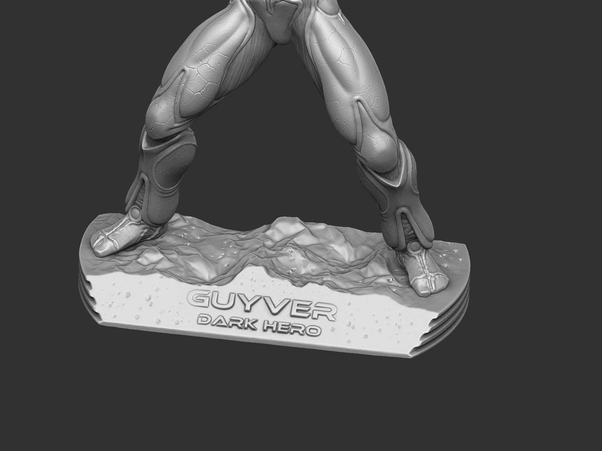 GUYVER for 3D print STL 3D print model_45