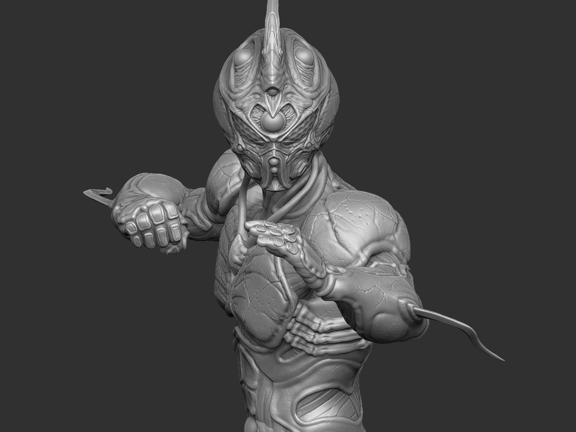 GUYVER for 3D print STL 3D print model_47
