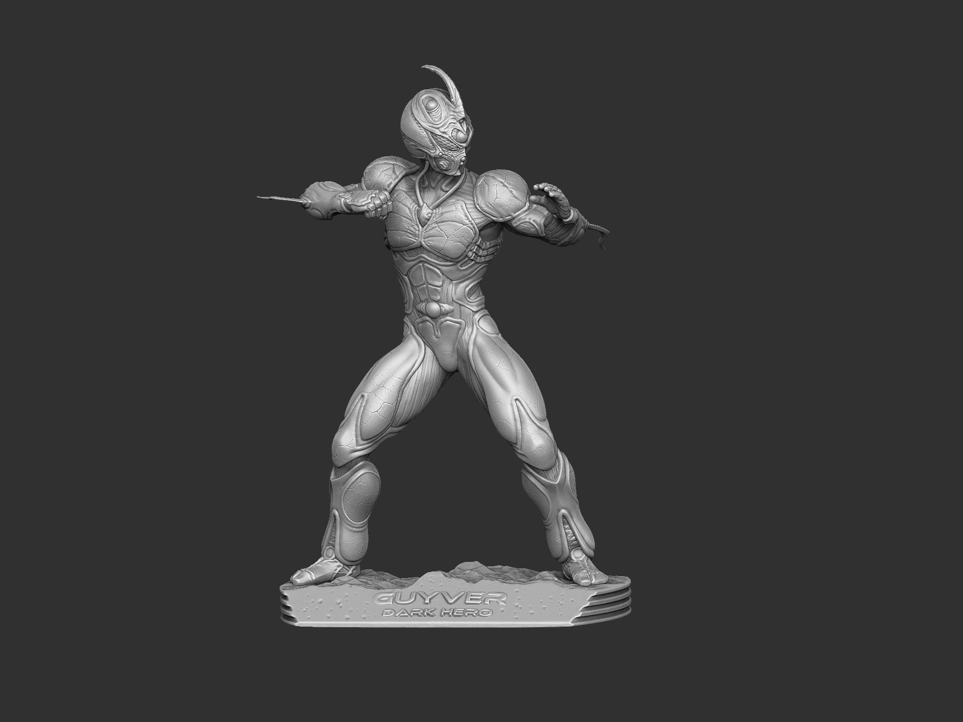 GUYVER for 3D print STL 3D print model_44