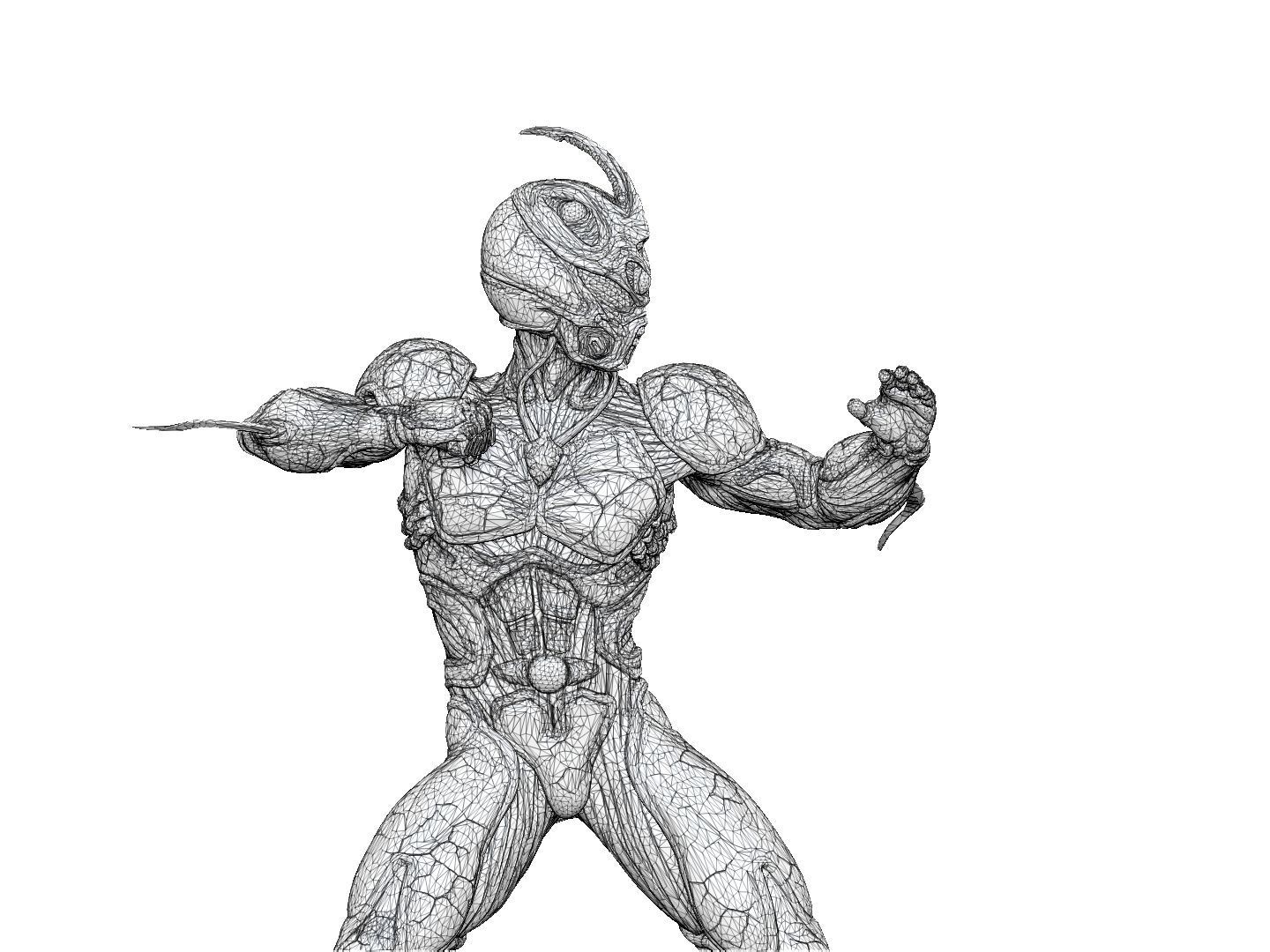 GUYVER for 3D print STL 3D print model_29