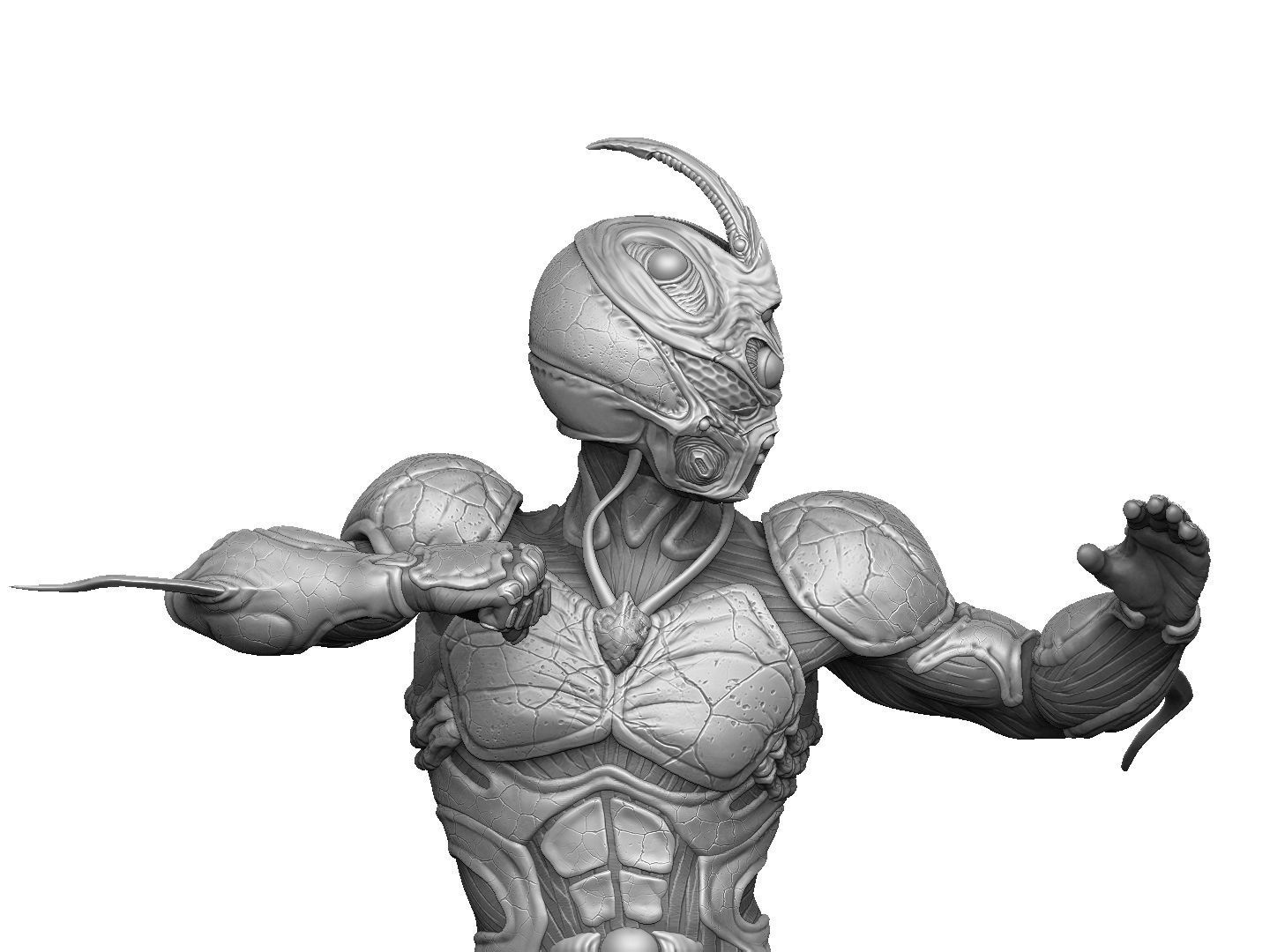 GUYVER for 3D print STL 3D print model_6