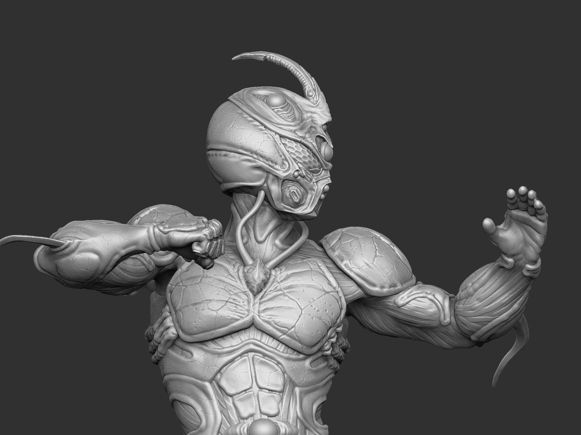 GUYVER for 3D print STL 3D print model_7