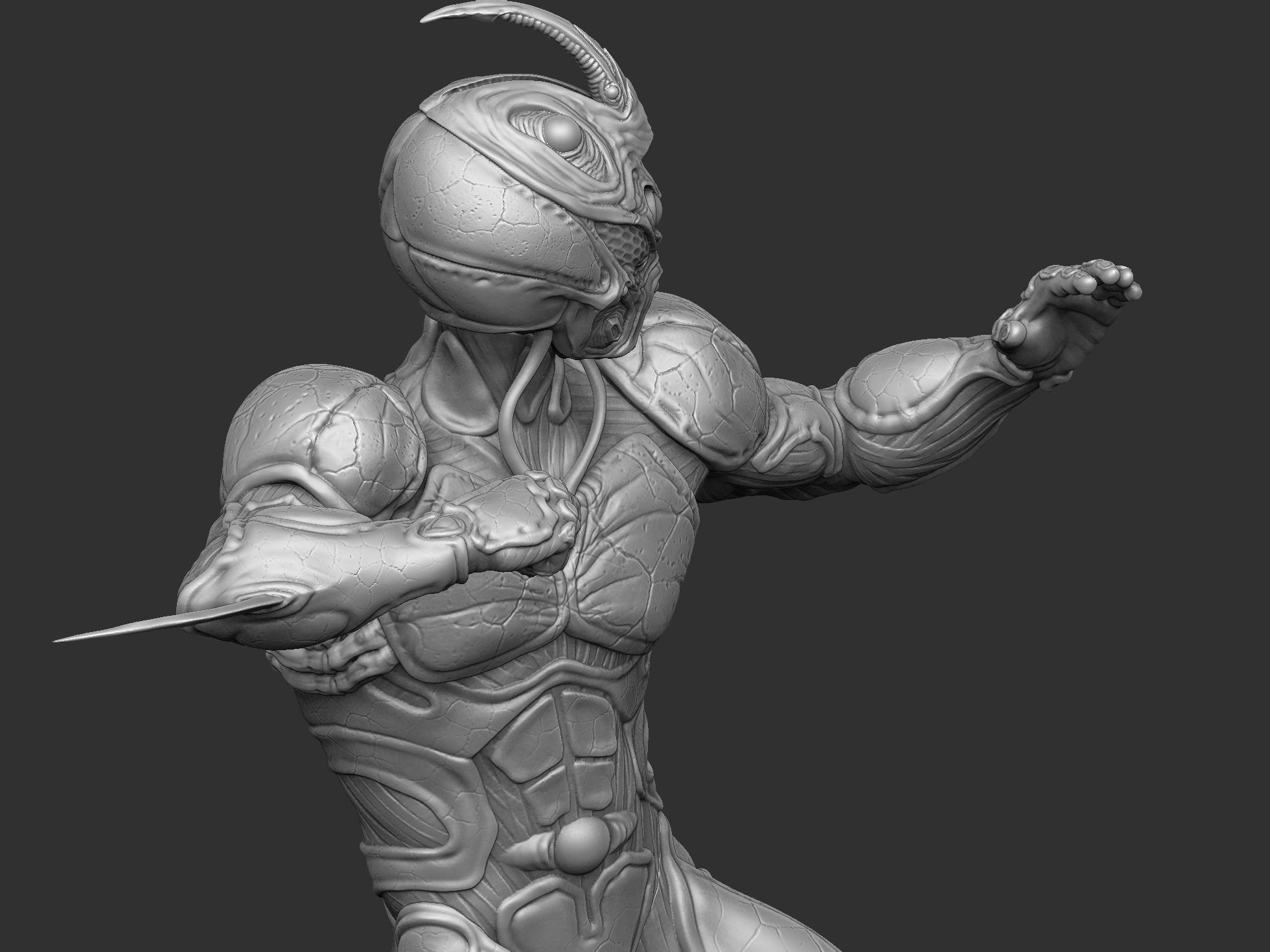 GUYVER for 3D print STL 3D print model_48